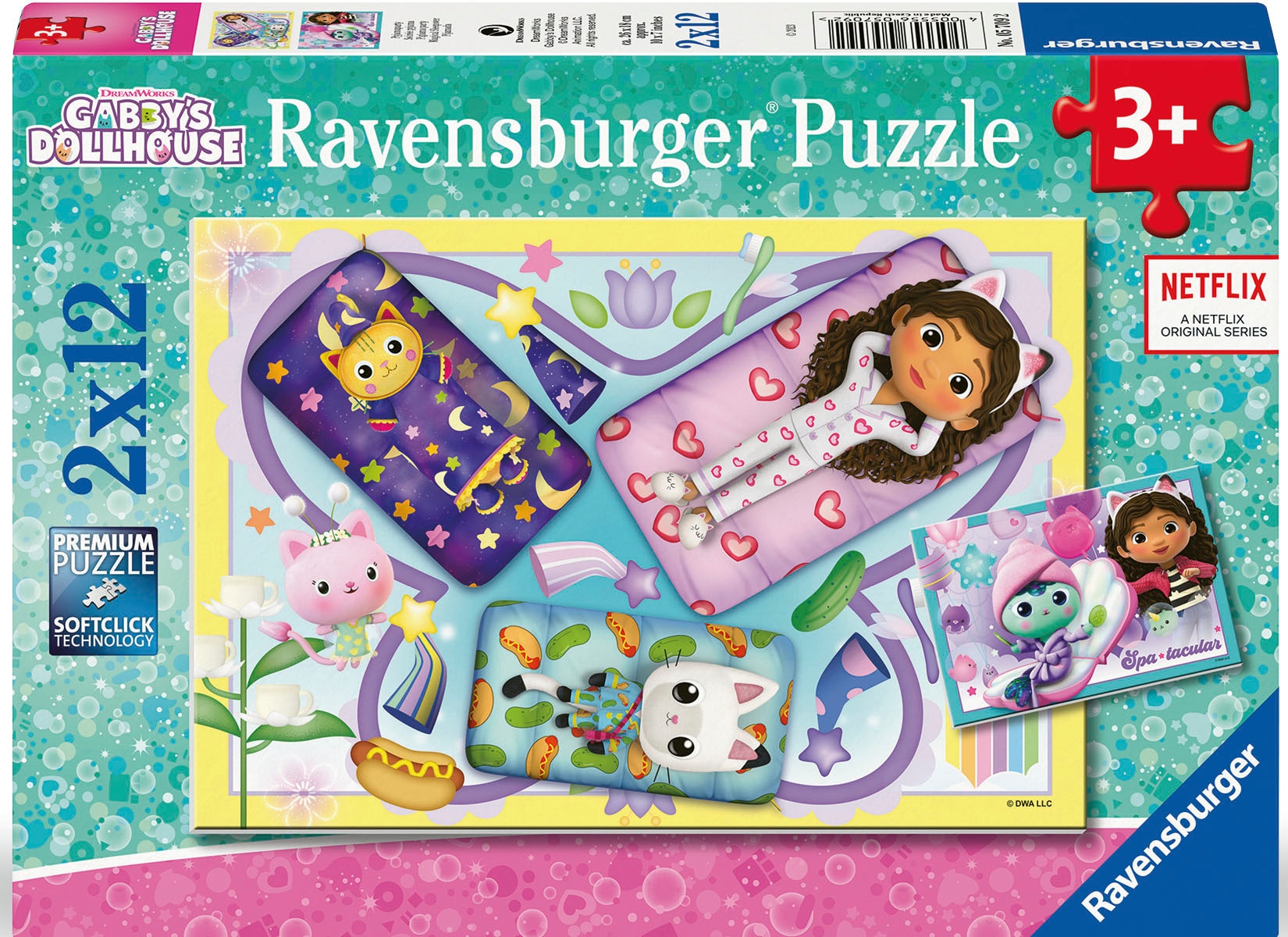 Ravensburger Puzzle »Gabby's Dollhouse, 2x12«, Made in Europe