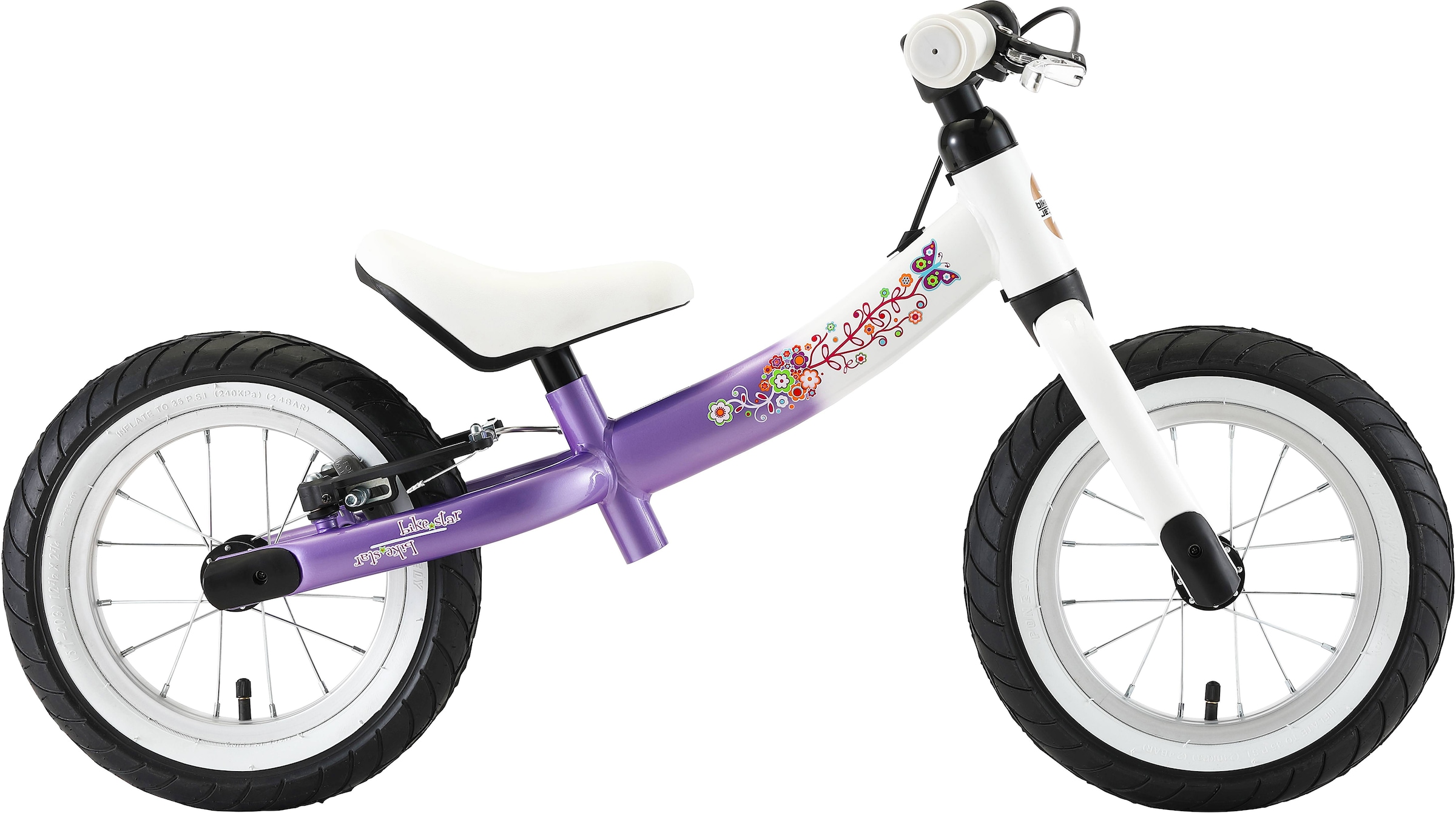 Bikestar Laufrad "BIKESTAR Kinderlaufrad Sport ab 3 Jahre mit Bremse"