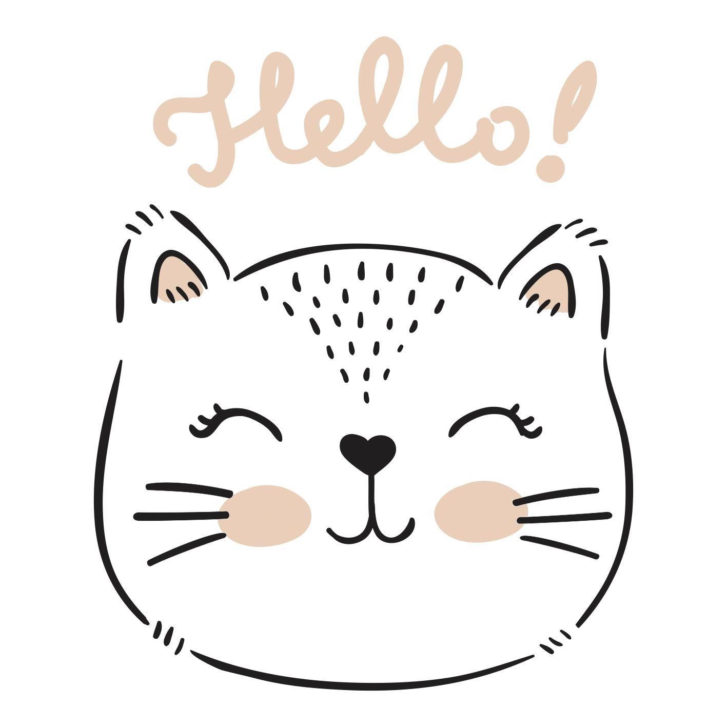 queence Dekokissen "Hello" Kissenhülle ohne Füllung, 1 Stück günstig online kaufen