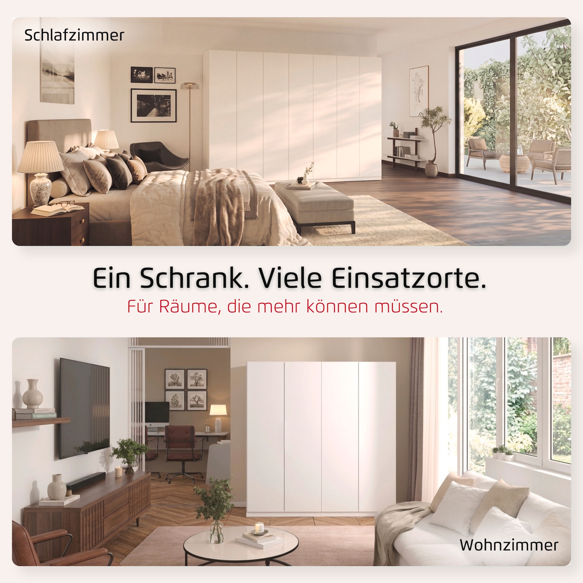 rauch Kleiderschrank »Schrank Möbel Schlafzimmer Garderobe Kinderzimmer WELTNEUHEIT ELVIK« PATENTIERTES SCHNELLMONTAGESYSTEM mit Push-to-open MADE IN GERMANY
