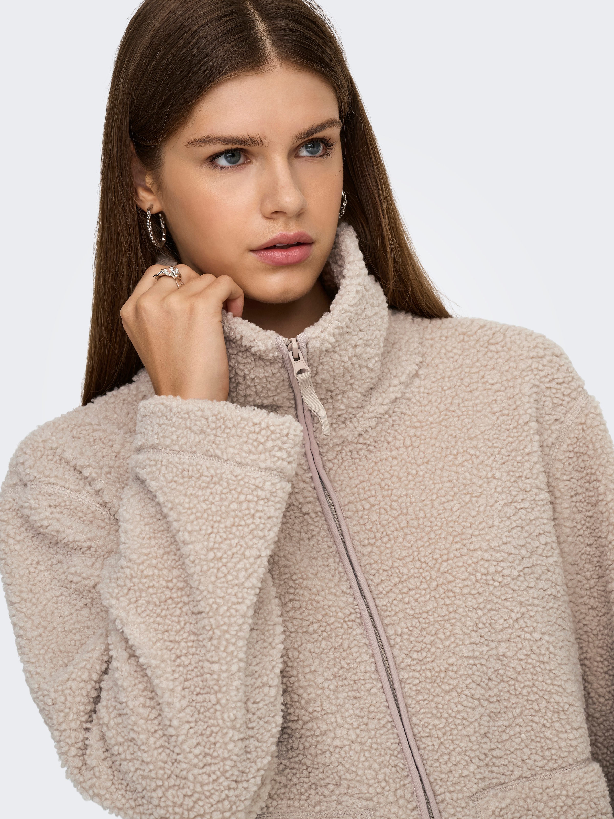 Thumbnail - ONLY Plüschjacke "ONLMEGAN TEDDY JACKET CS OTW" ohne Kapuze