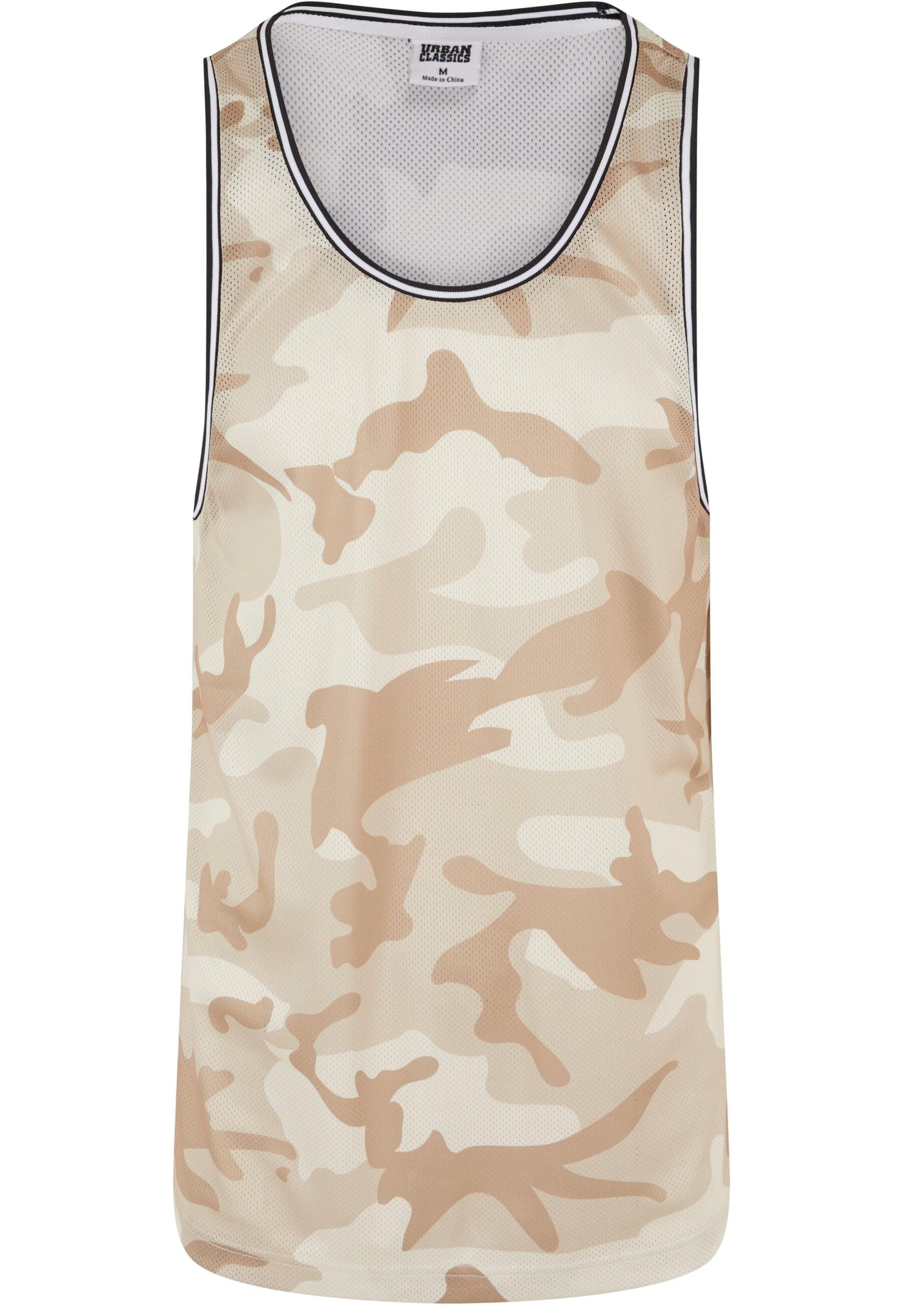 URBAN CLASSICS Tanktop »Urban Classics Herren Camo Mesh Tanktop«, (1 tlg.)