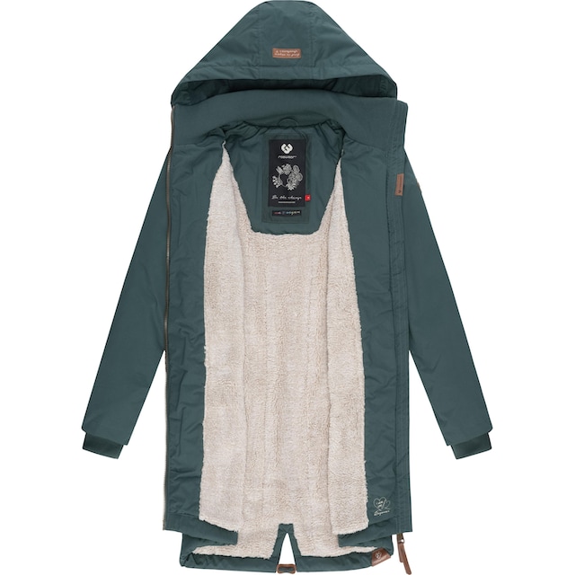 Ragwear Wintermantel »Crescend«, stylischer Winterparka mit Kapuze und  Teddyfleece online bestellen | BAUR