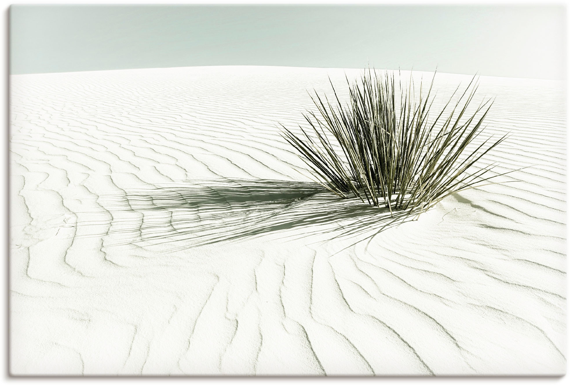 Artland Wandbild "Dünen, weißer Sand Vintage" Strandbilder 1 Stk. tlg. als günstig online kaufen