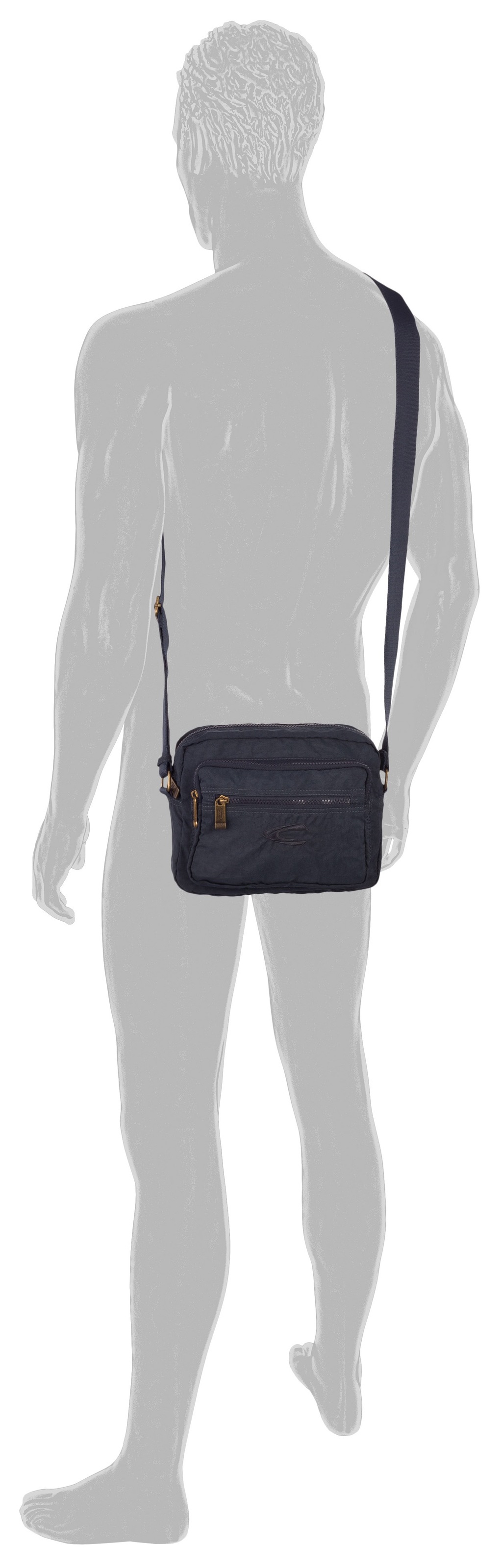 camel active Umhängetasche "Journey", aus leichtem robusten Nylon, funktion günstig online kaufen