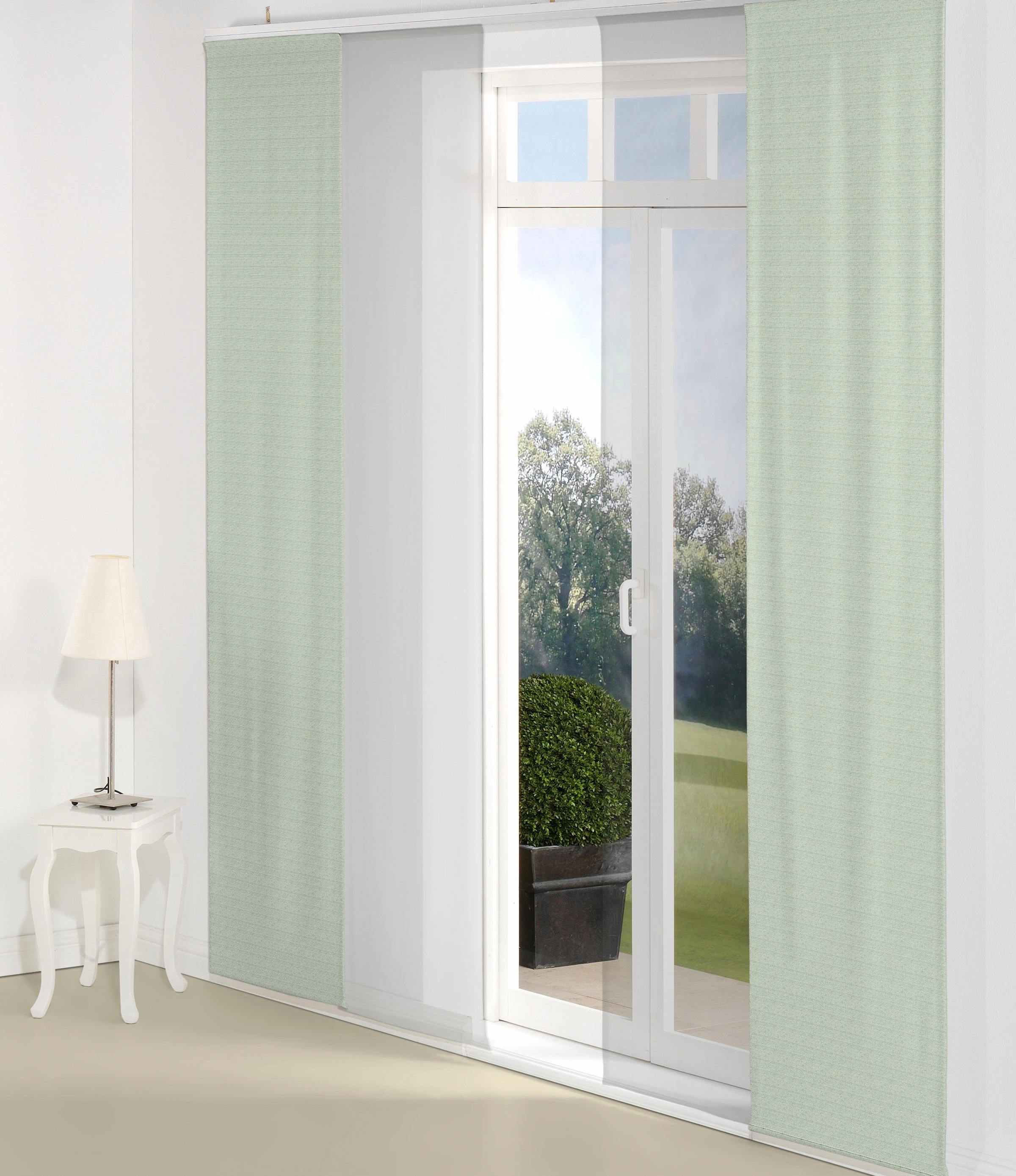 Wirth Schiebegardine "Berwick" Paneelwagen 1 Stk. tlg. günstig online kaufen