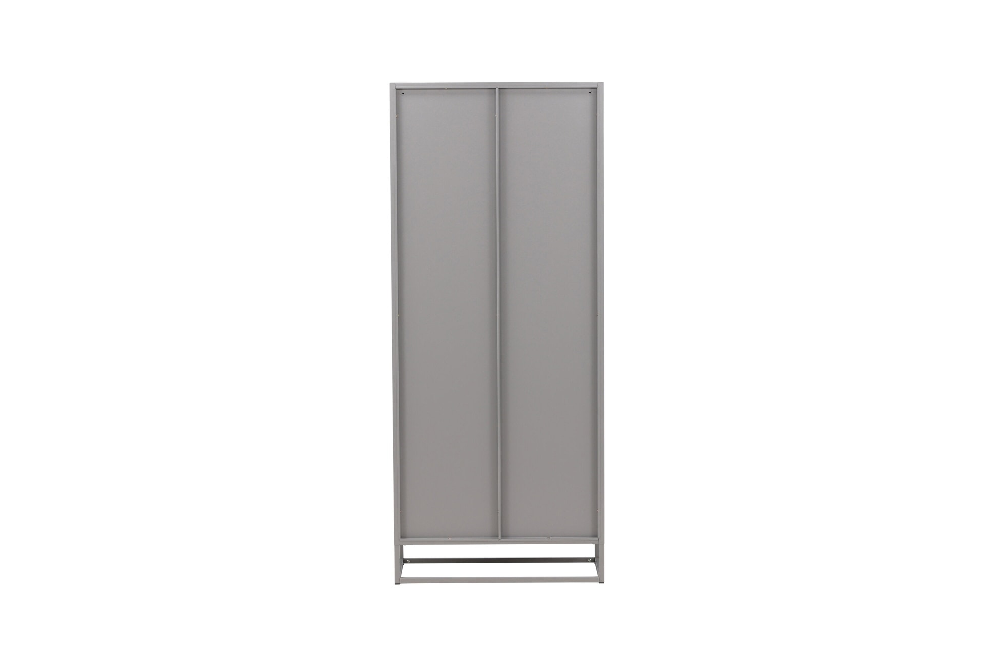 Venture Home Vitrine »Bakal, hoher Stauraumschrank aus Stahl, 4 Türen, Höhe 190 cm« Hochschrank, Pulverbeschichtung, Glastüren, Einlegeböden, kultiviert