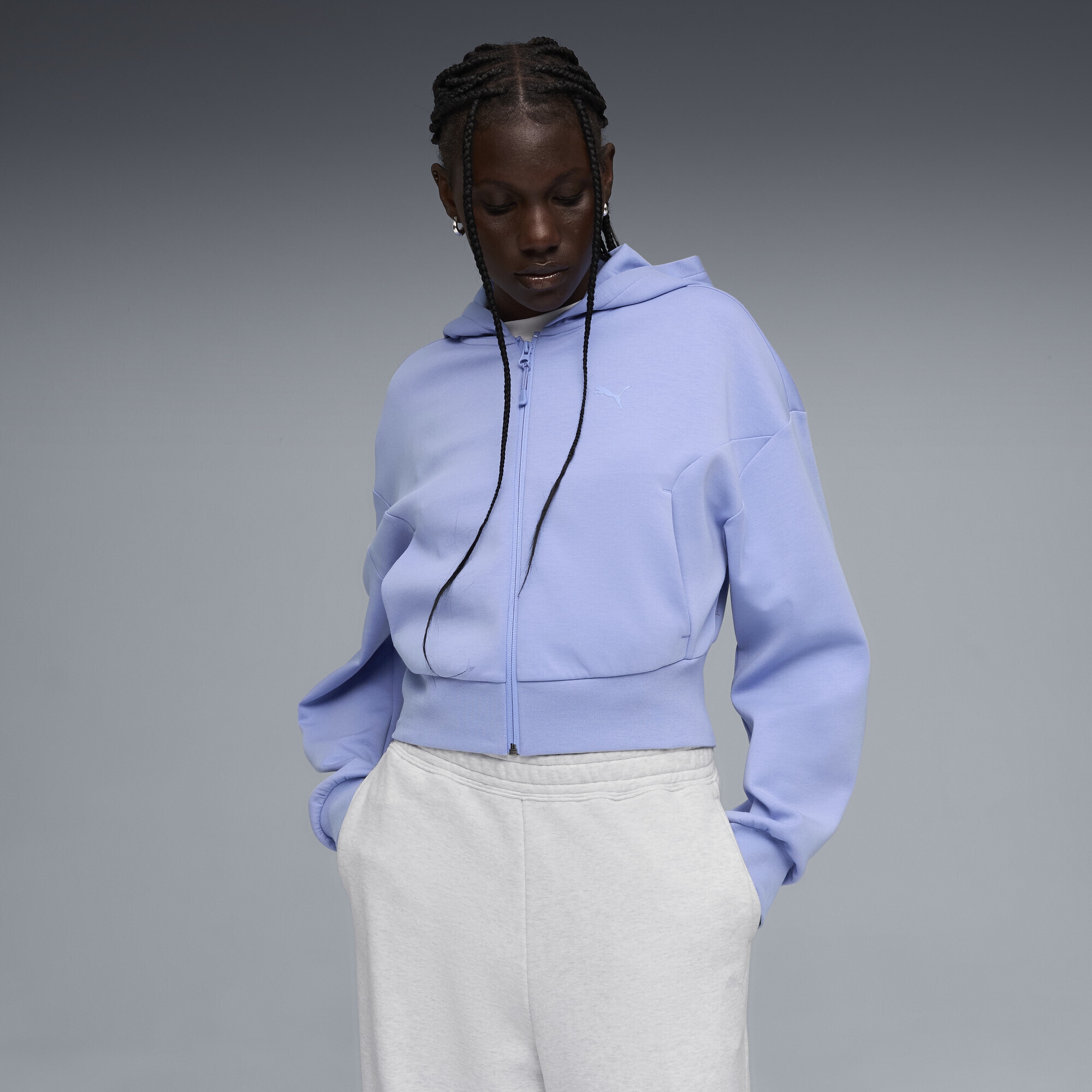 PUMA Hoodie »PUMATECH SENSE Kapuzenjacke Damen«
