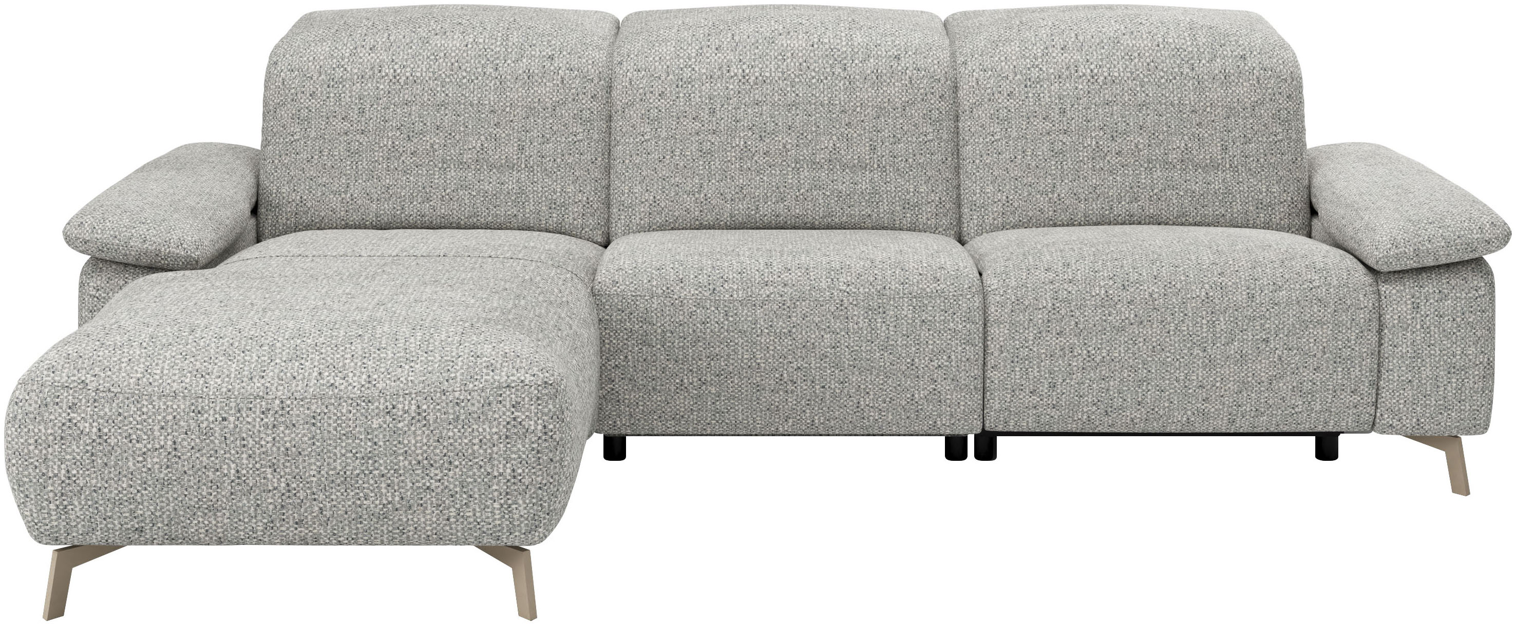 Musterring Ecksofa "MR 370, intelligenter Komfort im modernen Design" Optionale Relaxfunktion, flexible Kopfteile & klappbare Armlehnen