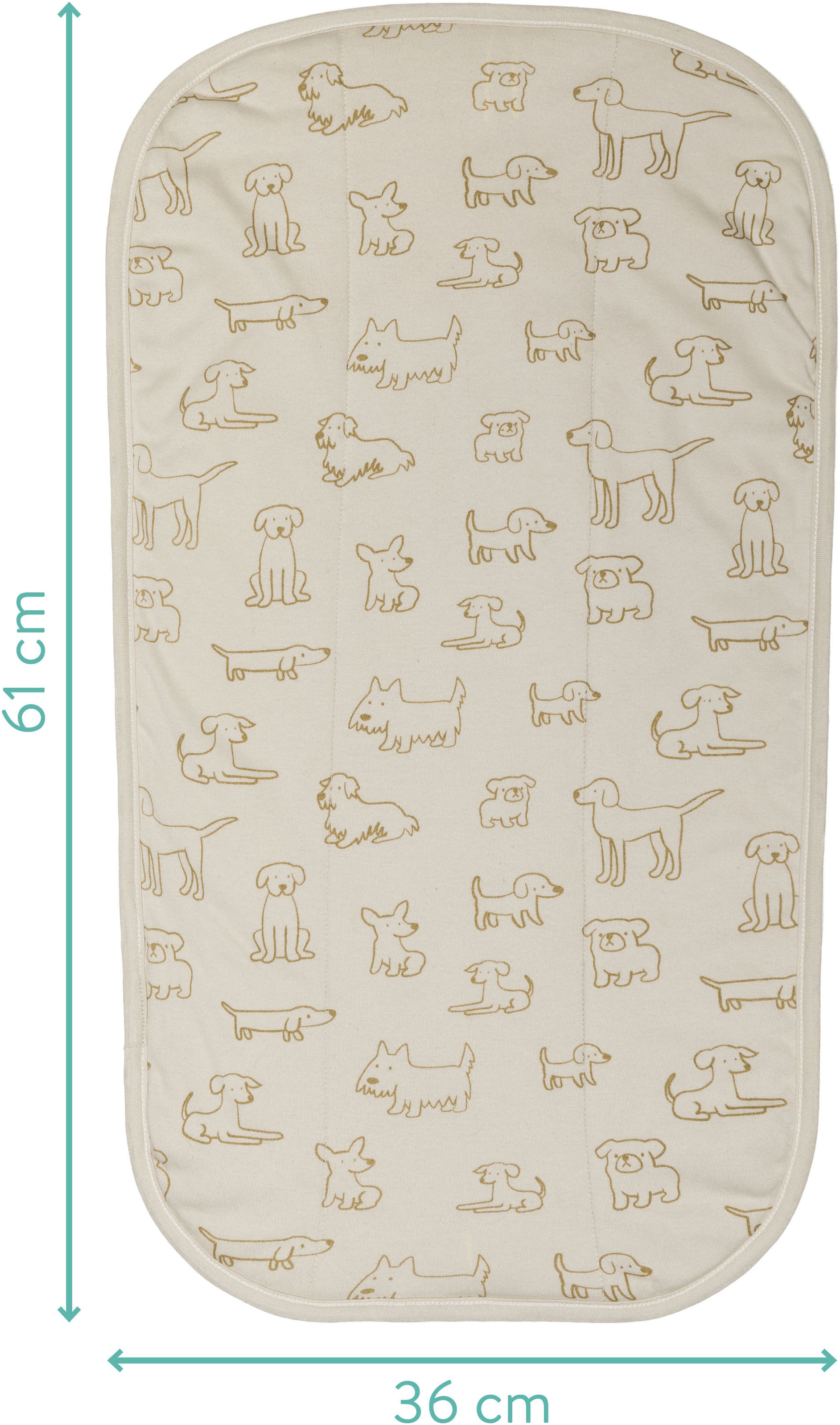 Fillikid Wickelauflage für Wickelmulde Soft Care