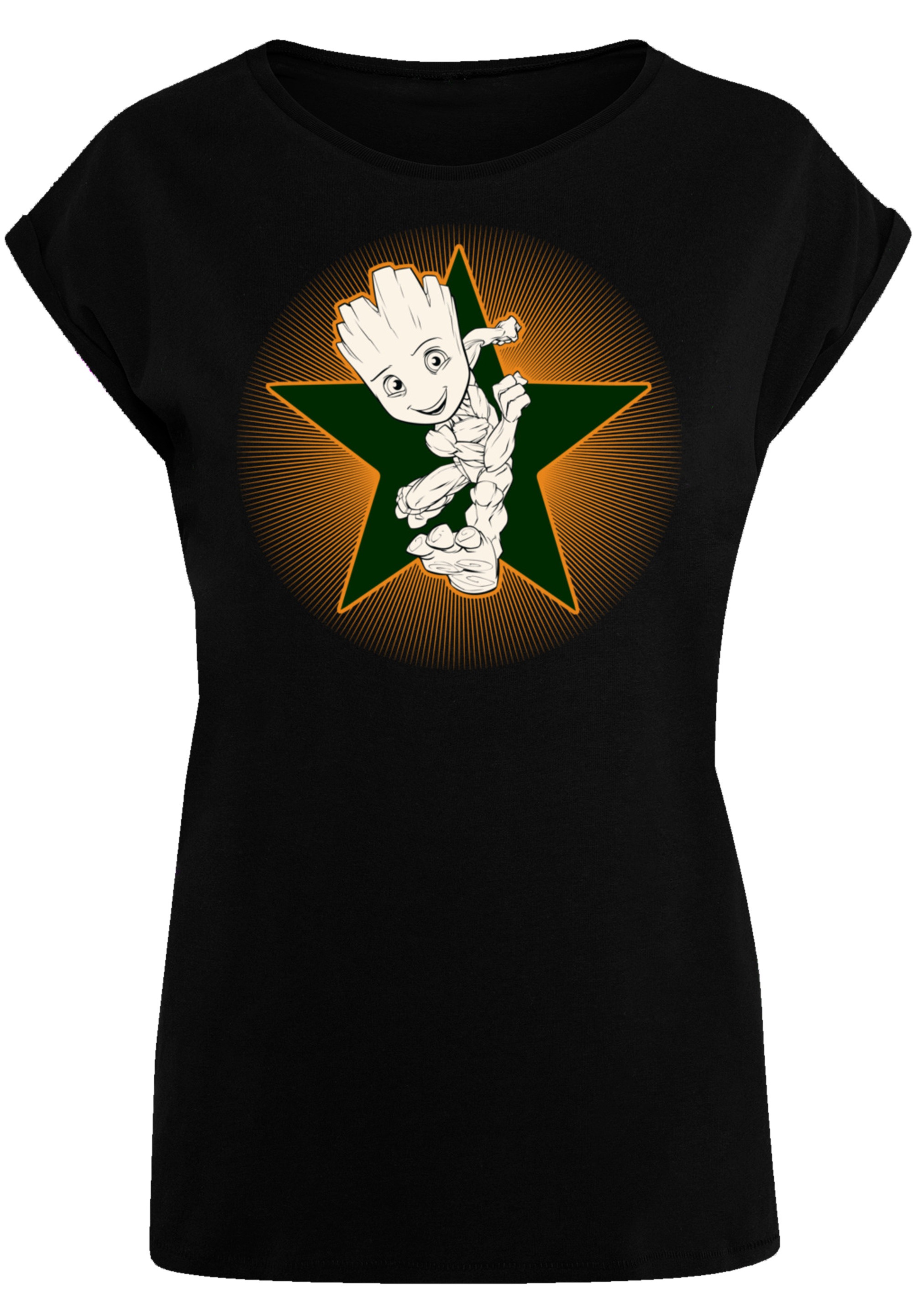 F4NT4STIC T-Shirt »Marvel Guardians Of The Galaxy Groot Star«, Premium Qualität