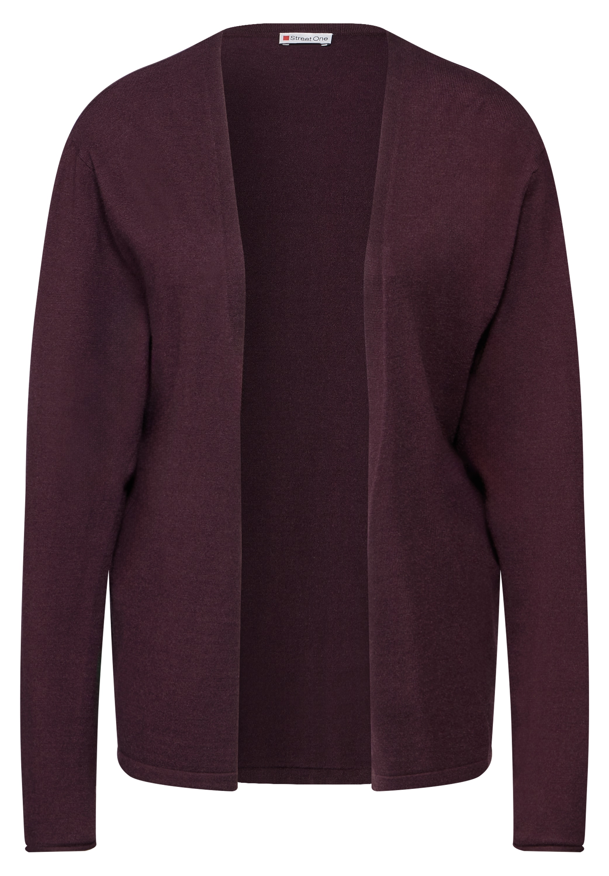 STREET ONE Strickjacke, aus Feinstrick
