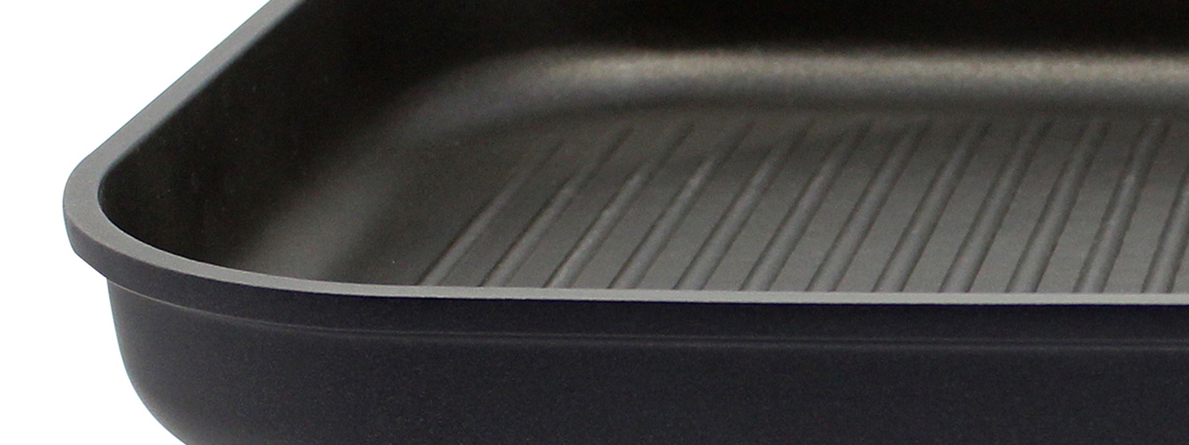 Elo Grillpfanne »Alucast«, Aluminiumguss, (1 tlg.), 28x28 cm, ELODUR® Select Versiegelung, Induktion, inkl. Servierzange