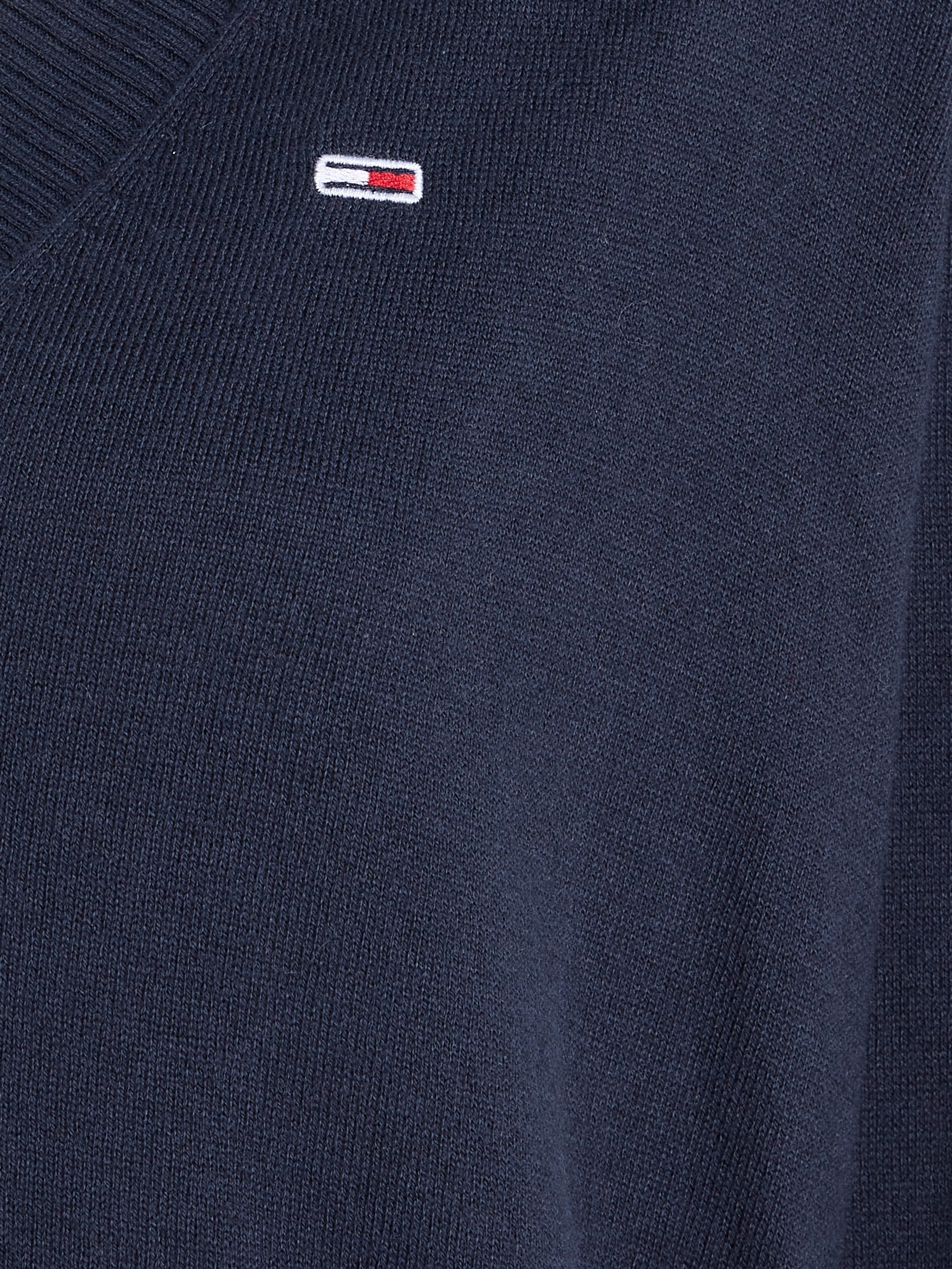 Tommy Jeans V-Ausschnitt-Pullover »TJW ESSENTIAL VNECK SWEATER«, mit Tommy Jeans Markenlabel