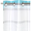 my home Vorhang »MARIA«, (2 St.), Fertiggardine, Gardine, Inkl. 2 Raffbänder, halbtransparent Seidenoptik