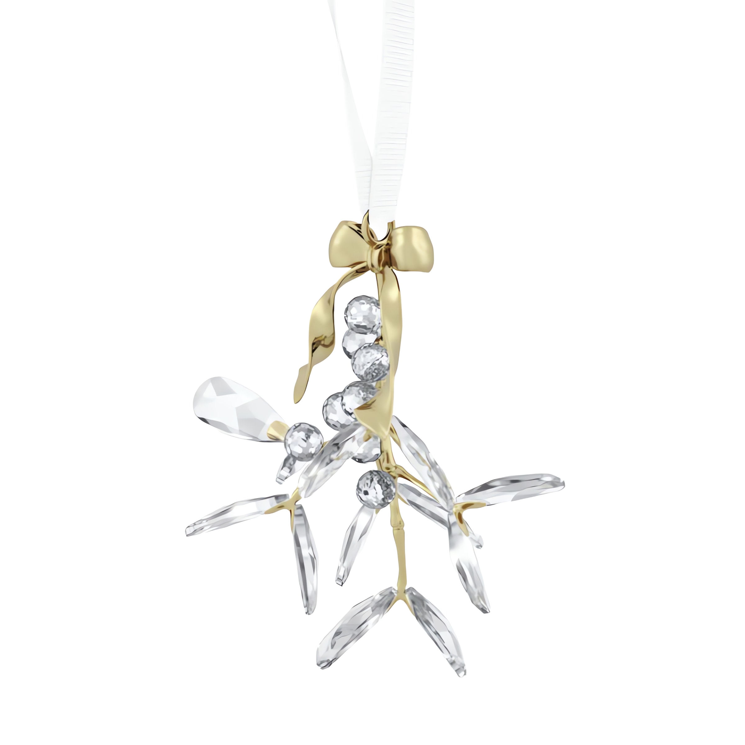 Swarovski Dekohänger »Kristallfigur Sammelfigur Misteln Ornament«, (1 St.), Swarovski® Kristall