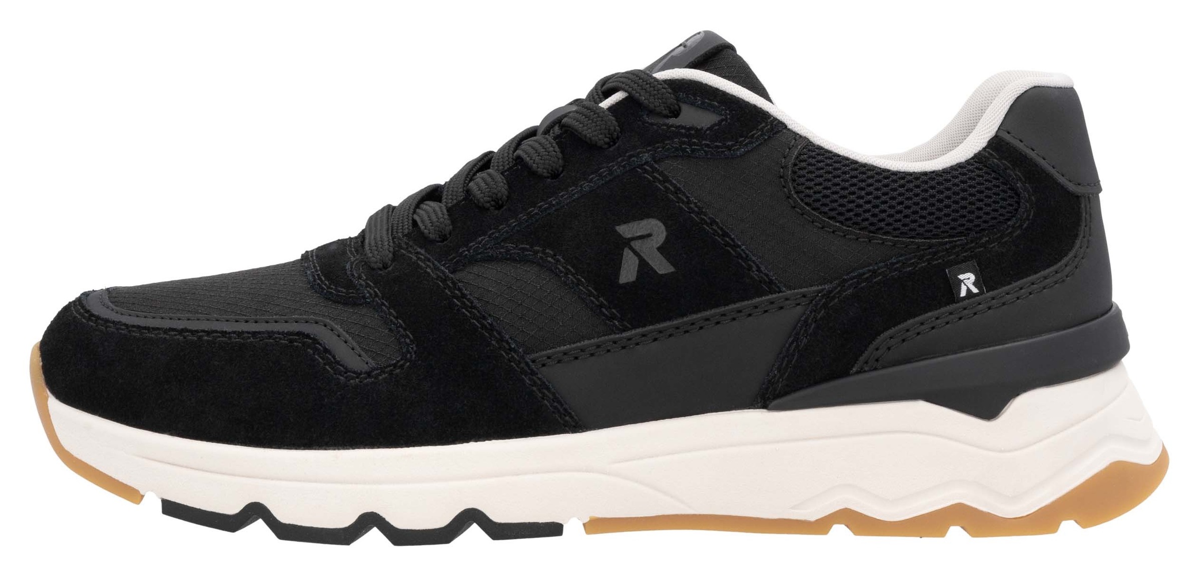 RIEKER Sport Sneaker, Schnürschuh, Halbschuh, Freizeitschuh mit Soft-Innensohle
