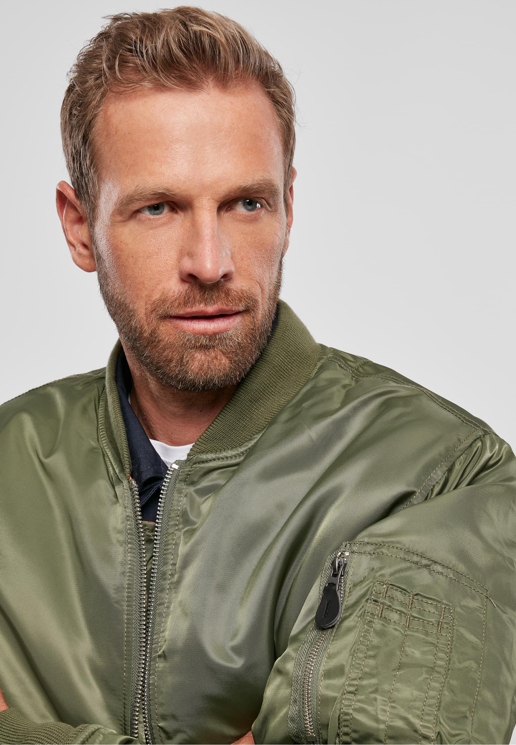 Brandit Anorak »Brandit Herren MA1 Bomber Jacket«, (1 St.), ohne Kapuze