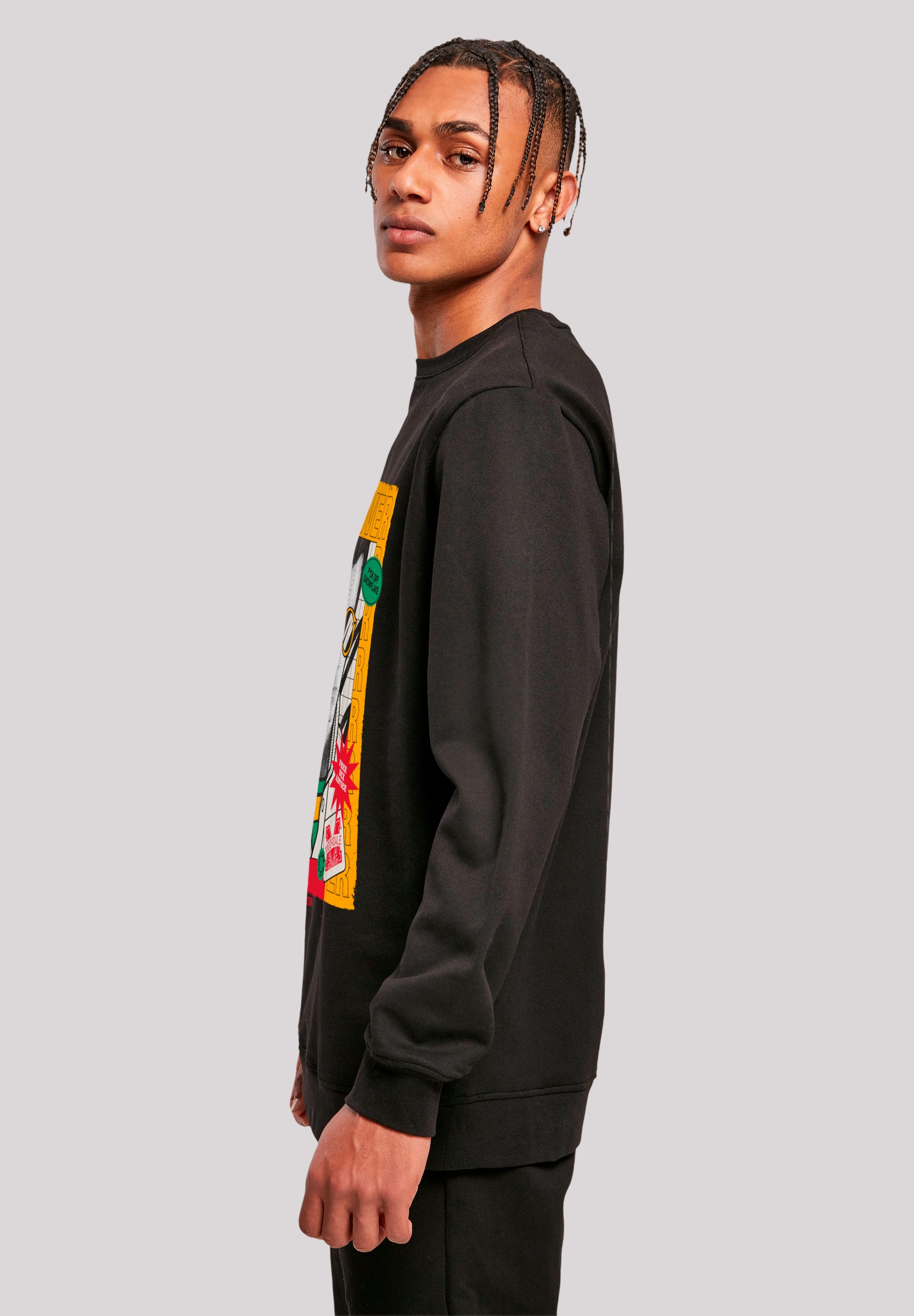 F4NT4STIC Sweatshirt »Sex Education Otis Hung Over Collage«, Premium Qualität