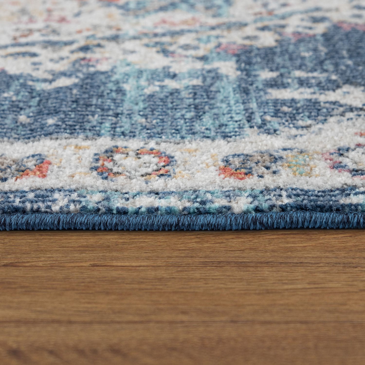 Paco Home Teppich »Torres 271«, rund, 8 mm Höhe, Kurzflor, Orient-Optik, Vintage Design, In- und Outdoor geeignet