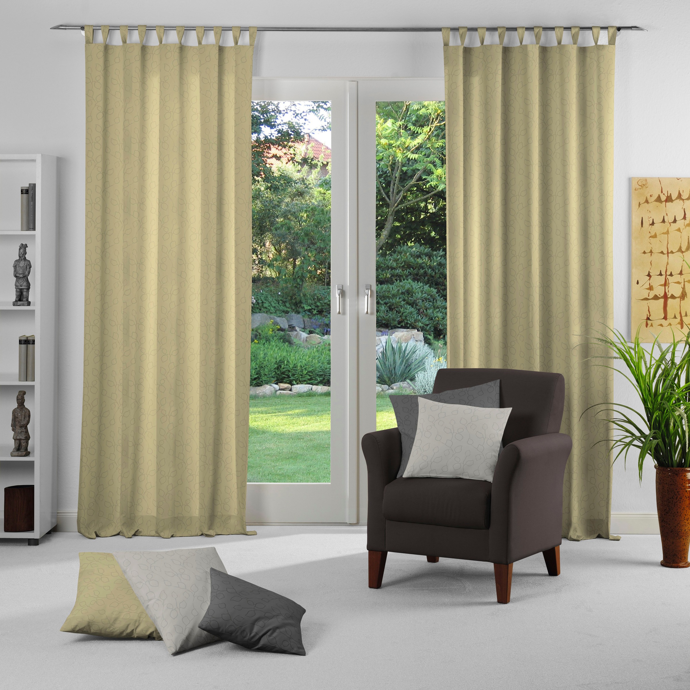 Wirth Vorhang "Westport" Schlaufen 1 Stk. tlg. günstig online kaufen
