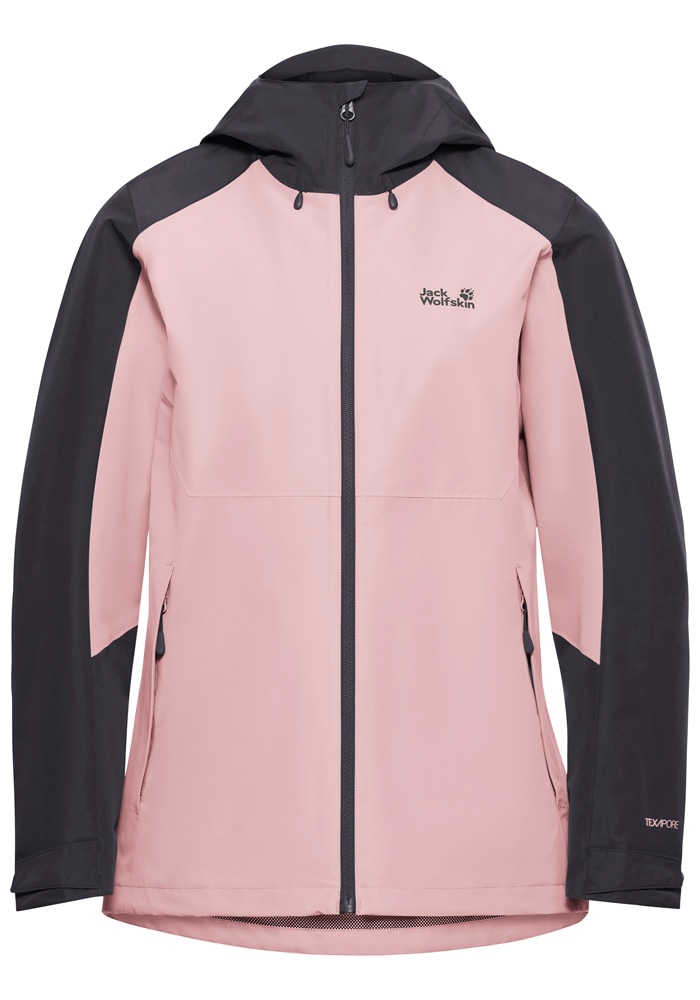 Jack Wolfskin Outdoorjacke »WILDBOUND 2L JKT W« mit Kapuze