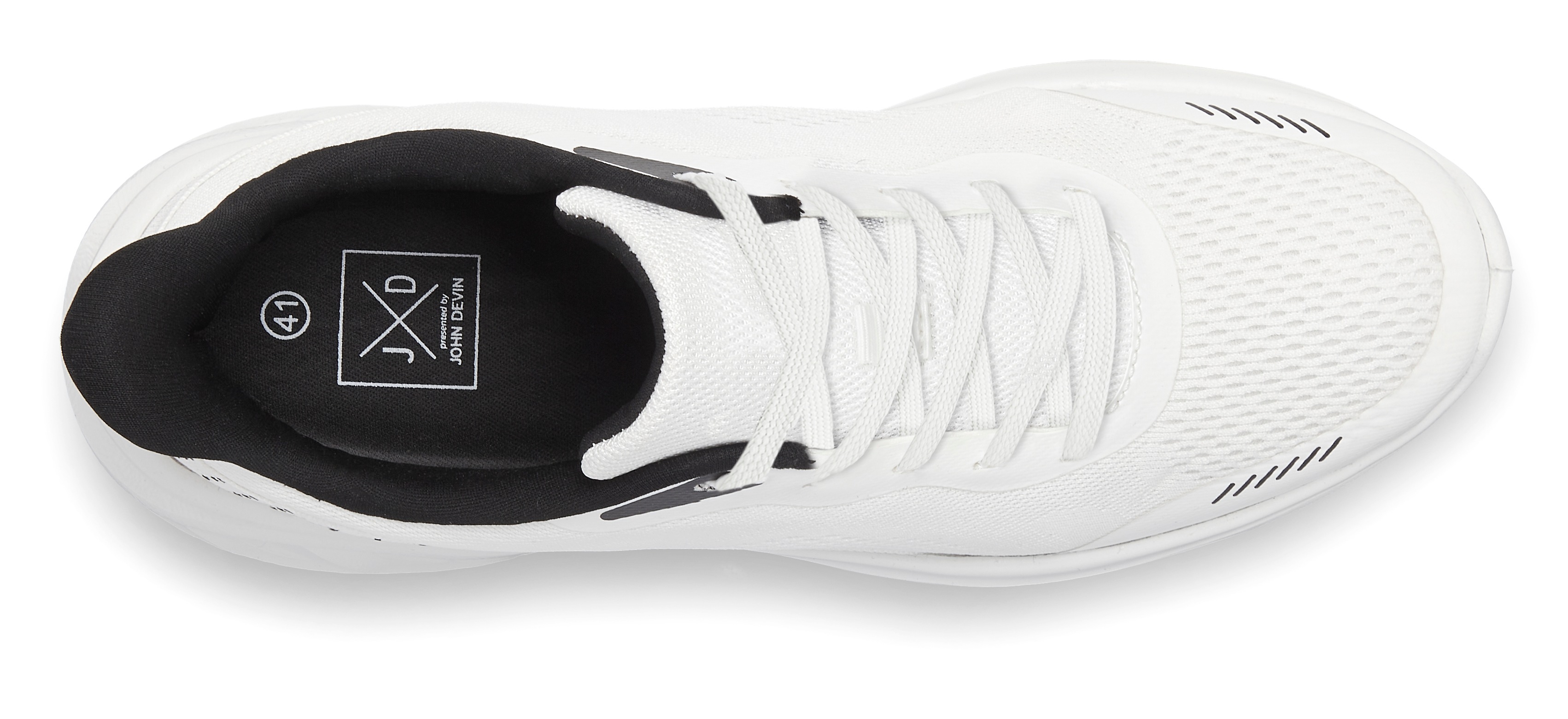 Thumbnail - John Devin Sneaker "Halbschuh," runde Schuhspitze, mit Schnürung, Textilfutter, sportiver Look