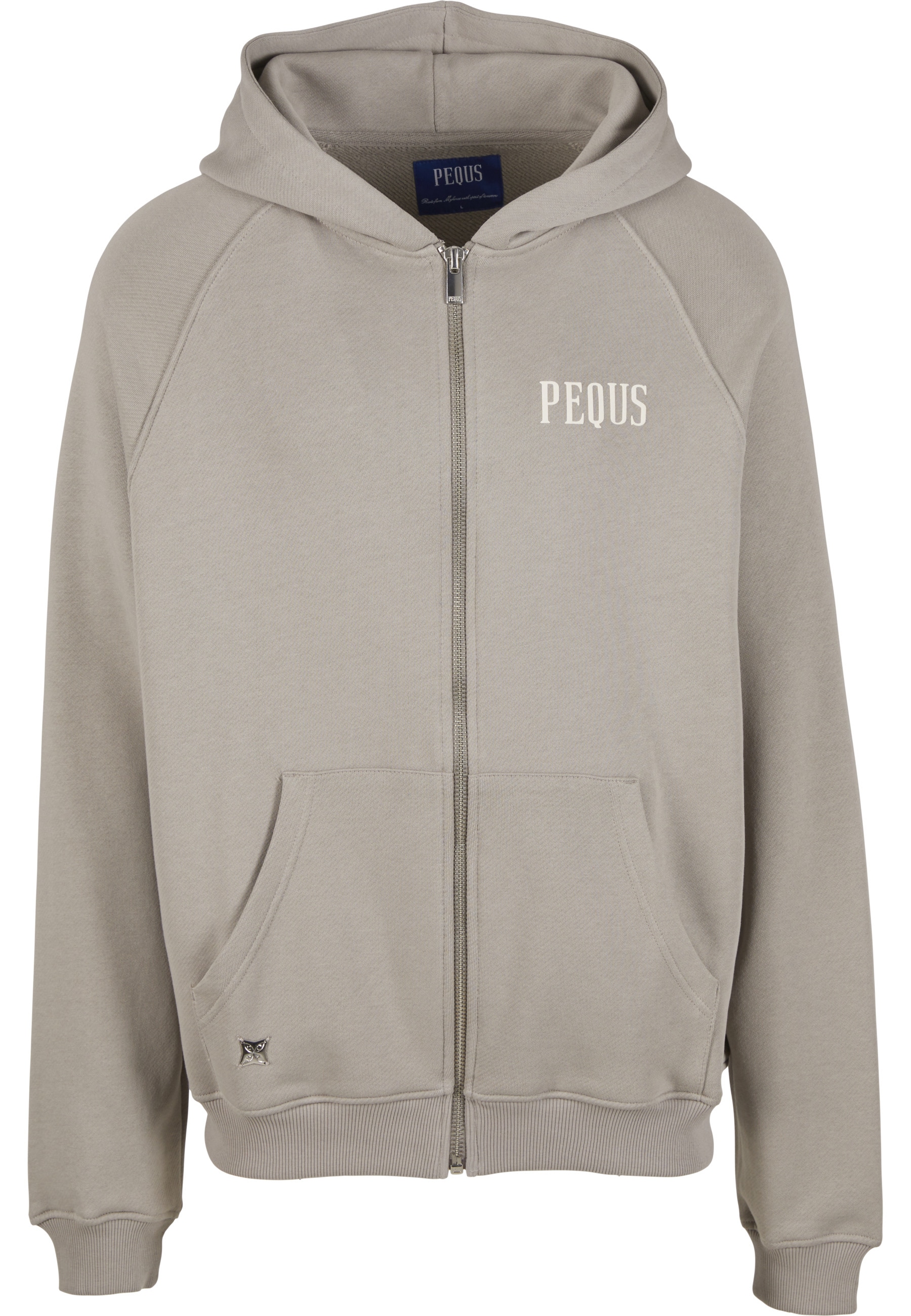 PEQUS Sweatjacke "PEQUS PEQUS Mykonos Graphic Zip-Hoodie"
