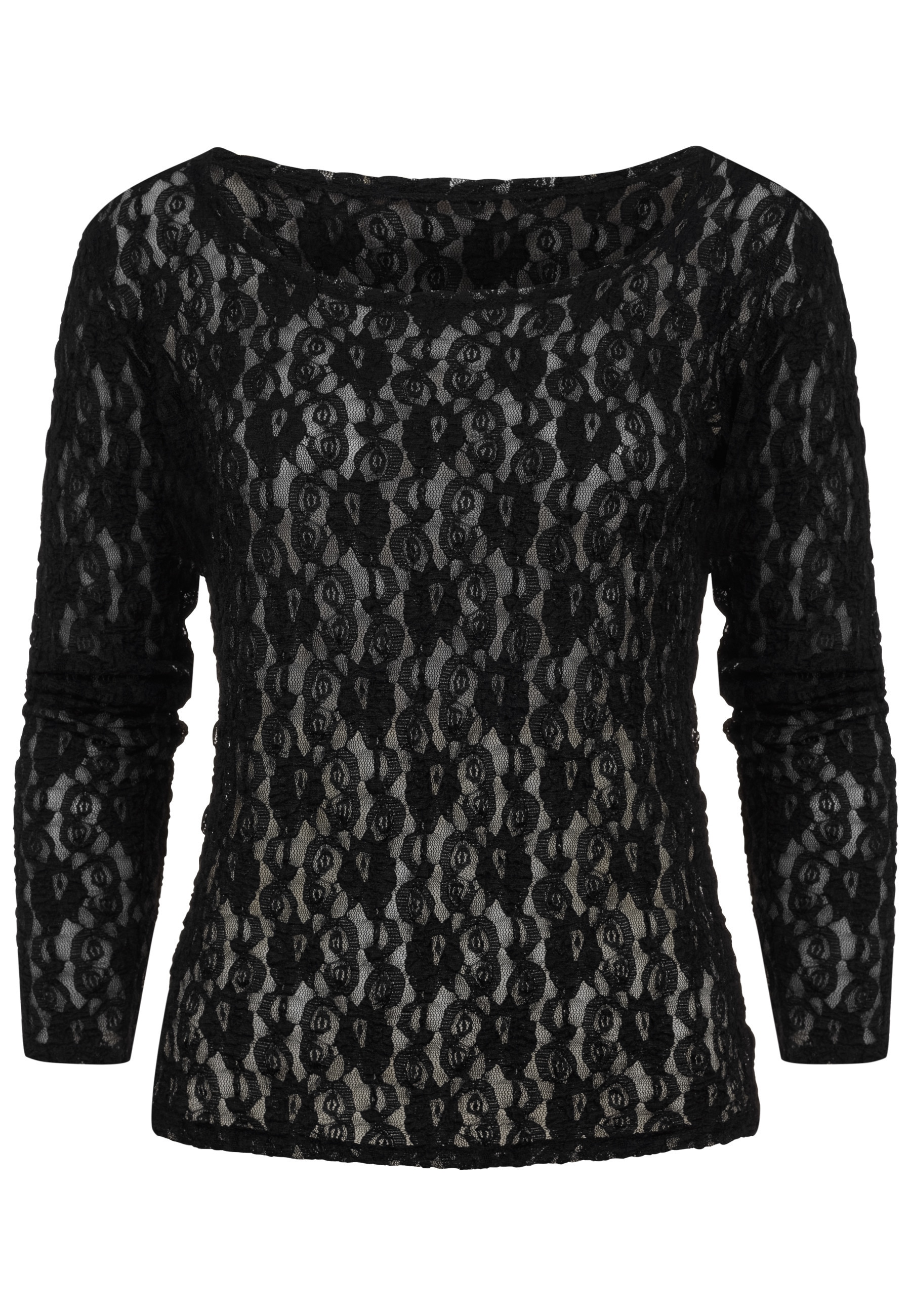 CLOUD 5IVE Langarmshirt »CLOUD 5IVE Longsleeve Lace Top« 1