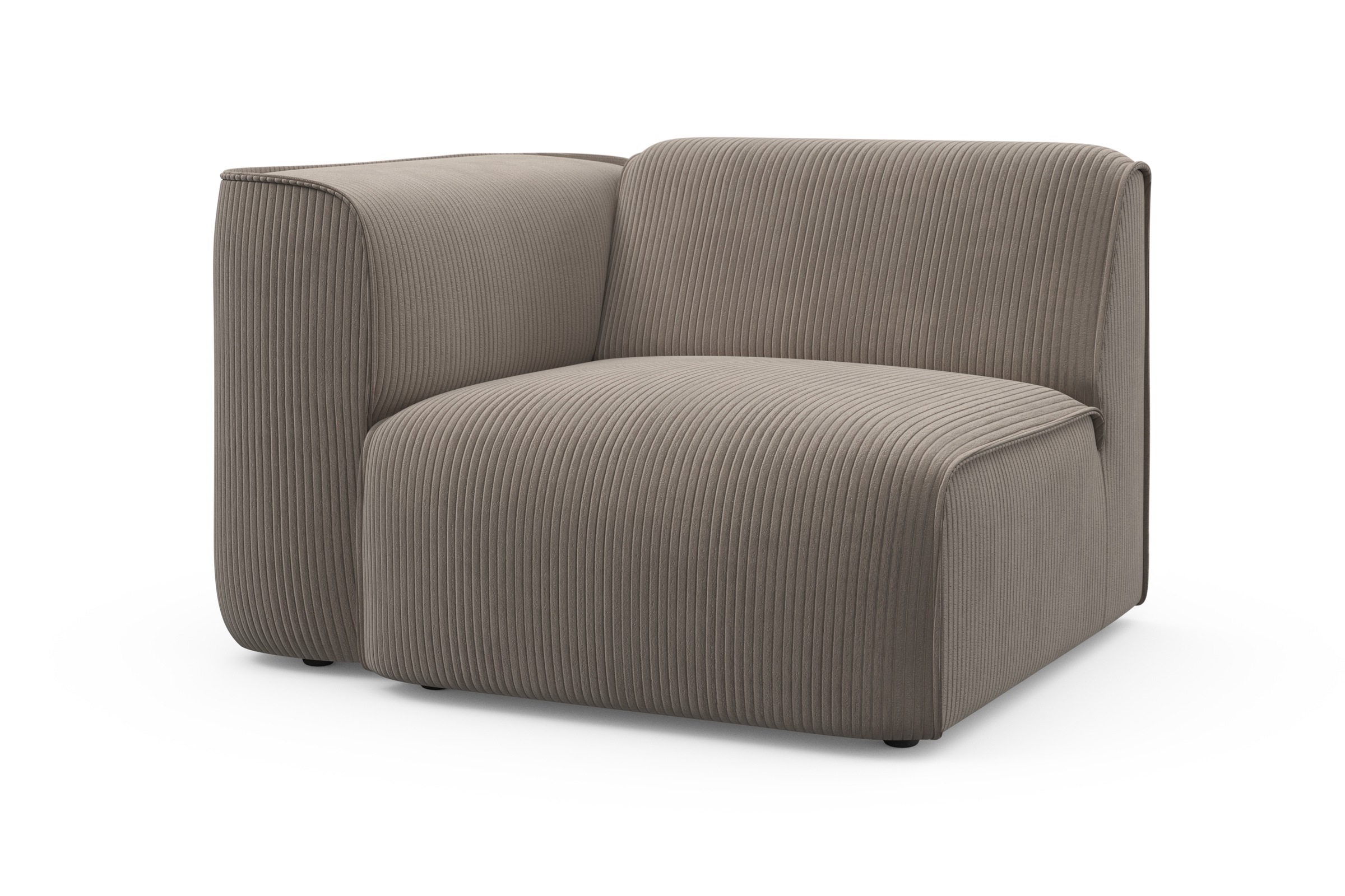 OTTO home Sessel "Sofa-Eckelement, Maße B/T/H: 109/97/46 cm" als Modul oder separat verwendbar, für individuelle Zusammenstellung