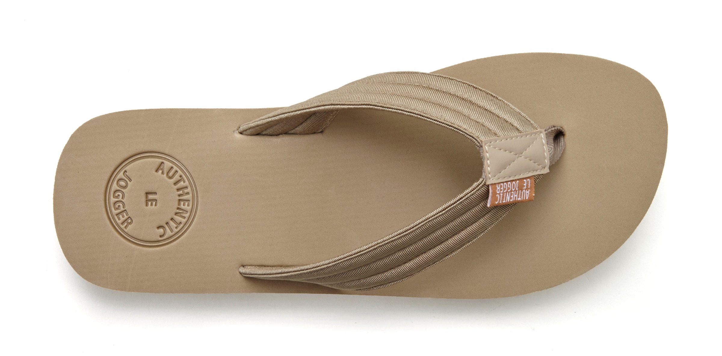 AUTHENTIC LE JOGGER Zehentrenner, Pantolette, Badeschuh, ultraleichtes Material Unisex VEGAN