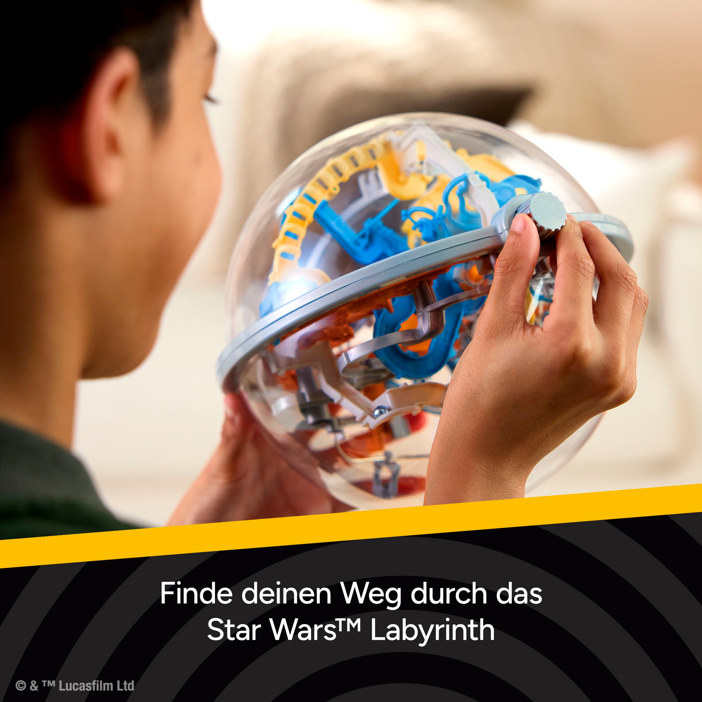Spin Master Spiel »Perplexus Star Wars - The Mandalorian, mit 80 Hindernissen«