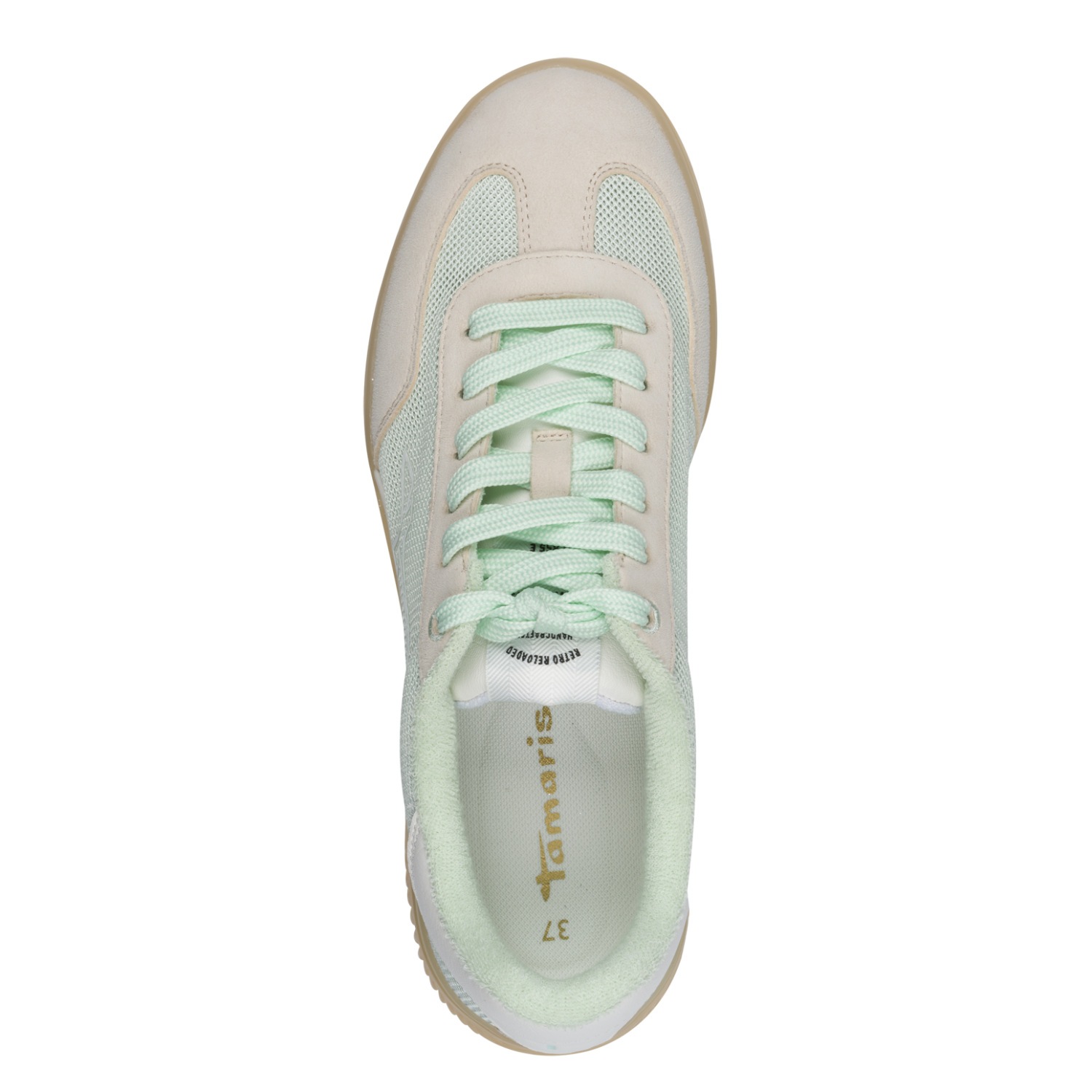 Tamaris Sneaker  , Freizeitschuh, Halbschuh, Schnürschuh mit transparenter Laufsohle