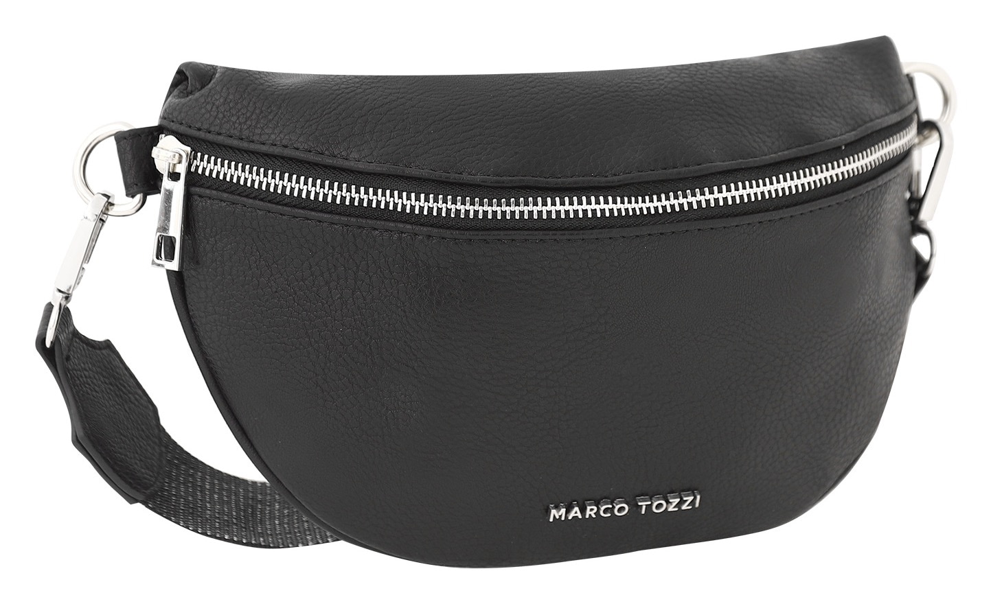 MARCO TOZZI Bauchtasche, Damen Mini Bag, Umhängetasche, Gürteltasche mit Logoschriftzug