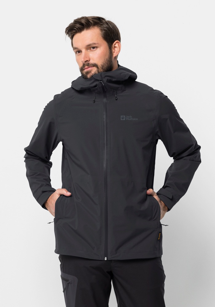 Jack Wolfskin Outdoorjacke "HIGHEST PEAK JACKET M", mit Kapuze