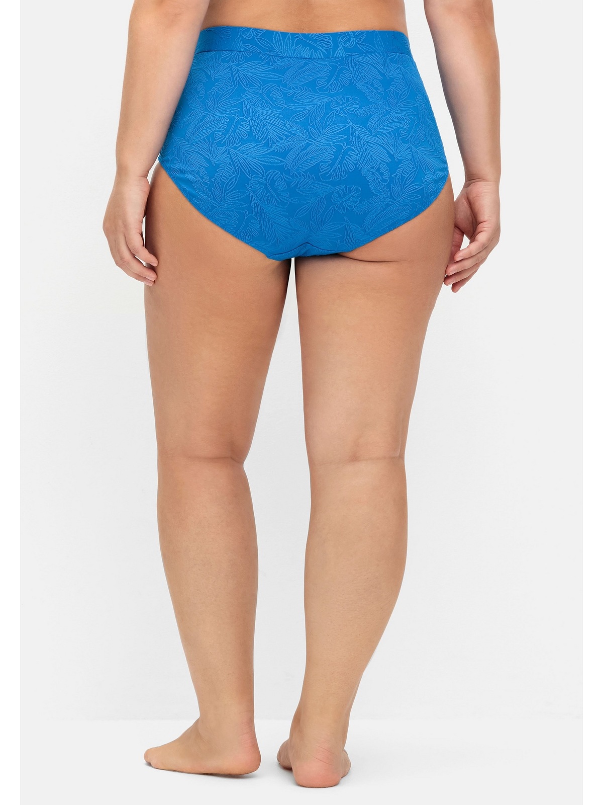 Sheego Bikini-Hose »Große Größen«, mit Blumen-Struktur