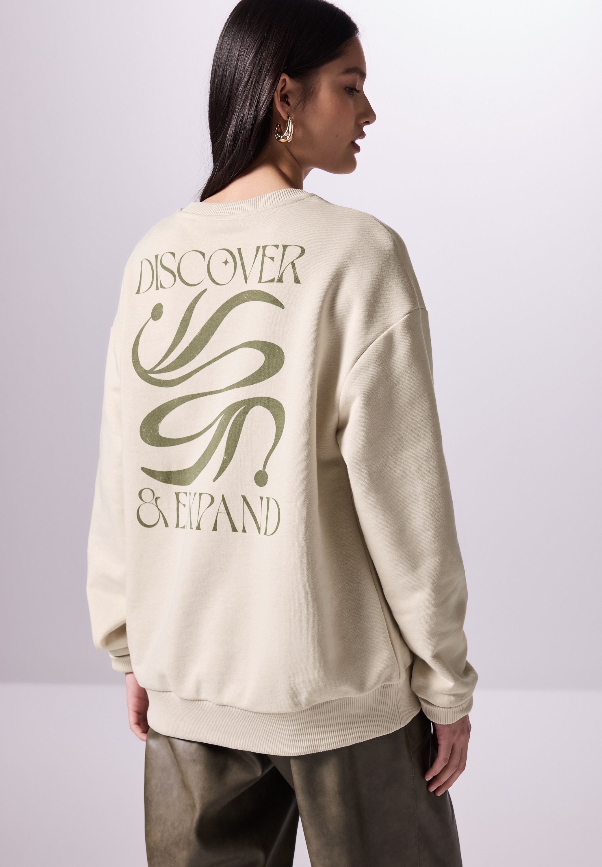 STREET ONE STUDIO Sweatshirt, im soften Baumwoll-Mix