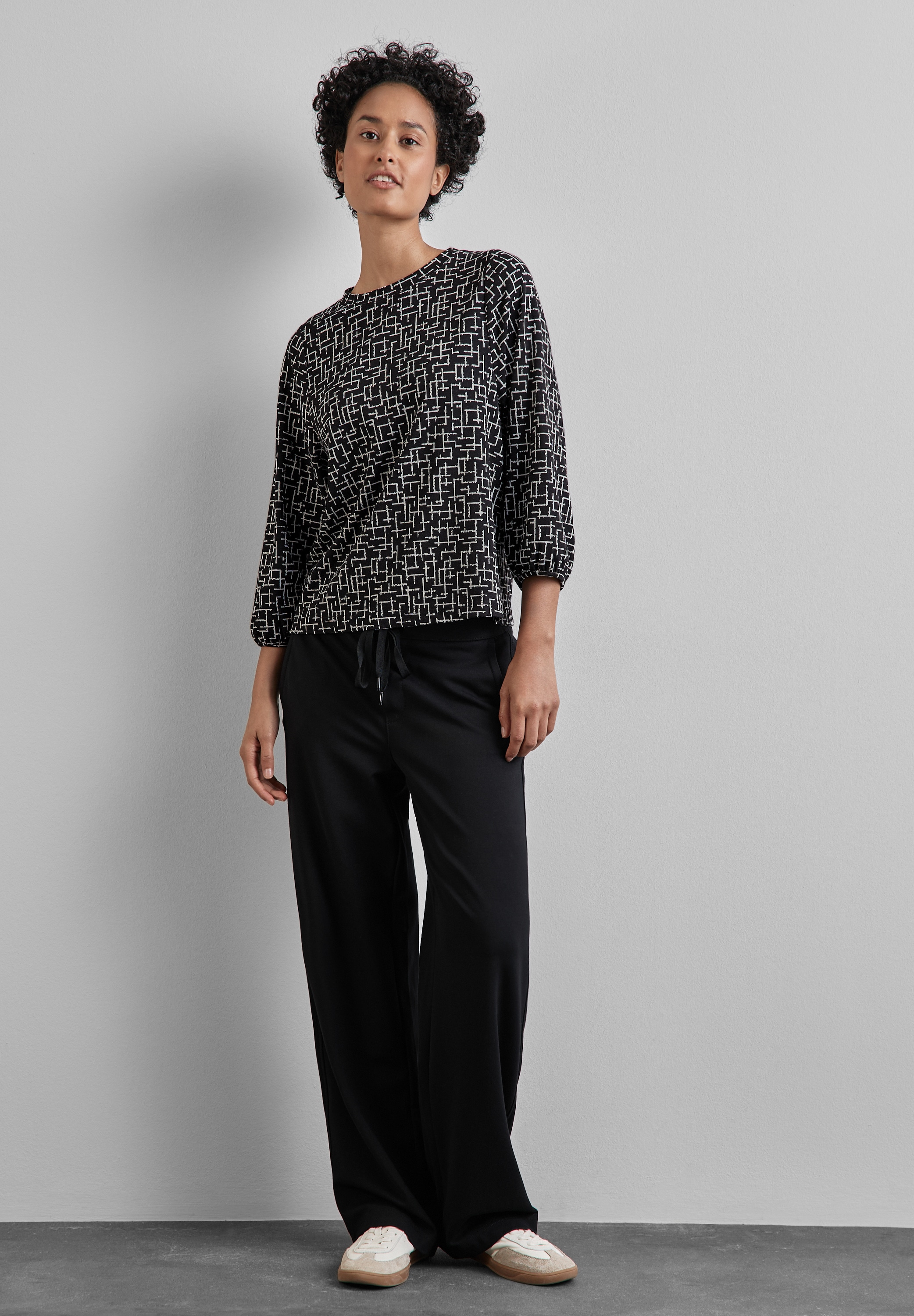 STREET ONE Print-Shirt, mit Rundhalsausschnitt