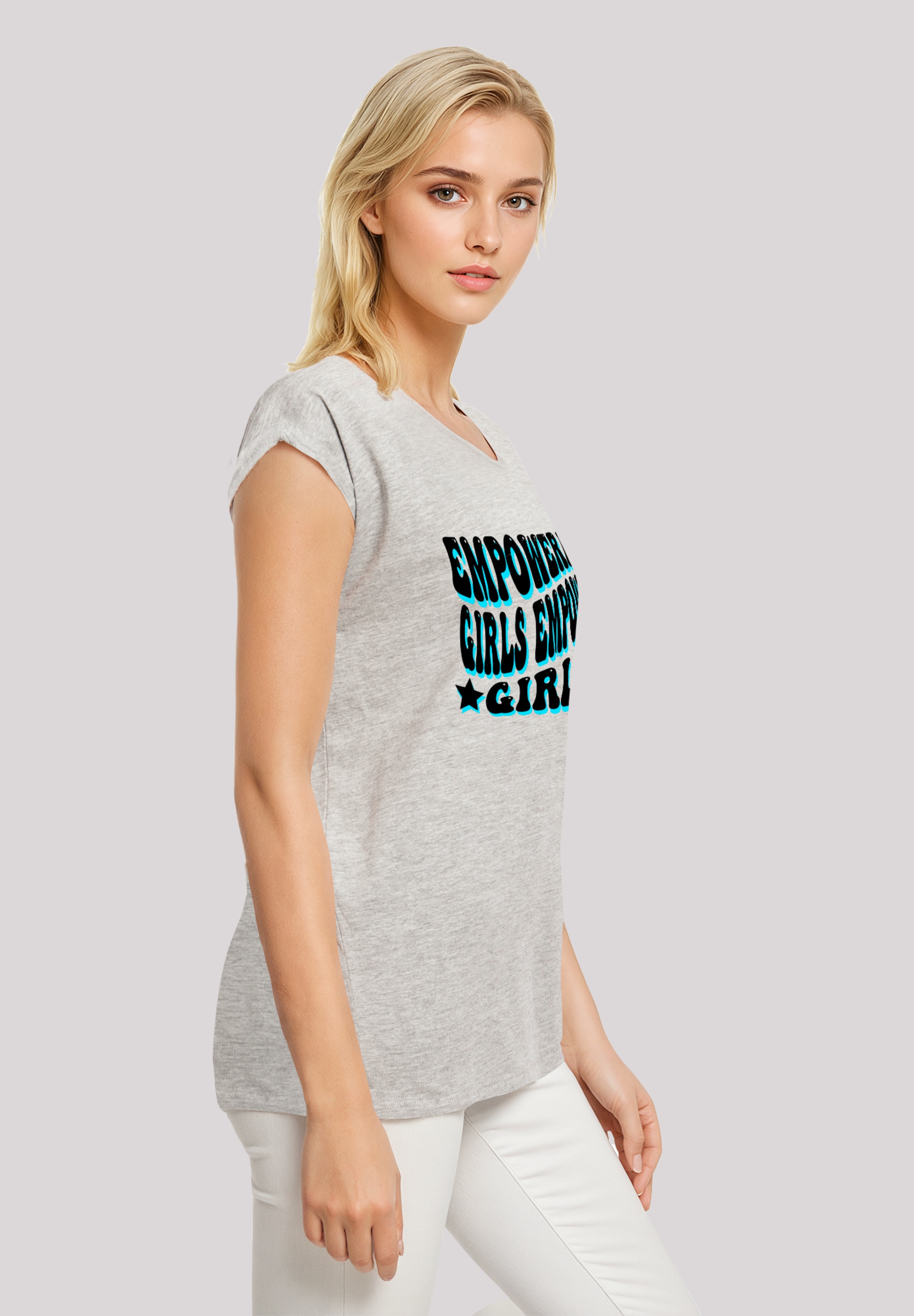 F4NT4STIC T-Shirt »Internationaler Frauentag Empowered Girls Power« Premium Qualität