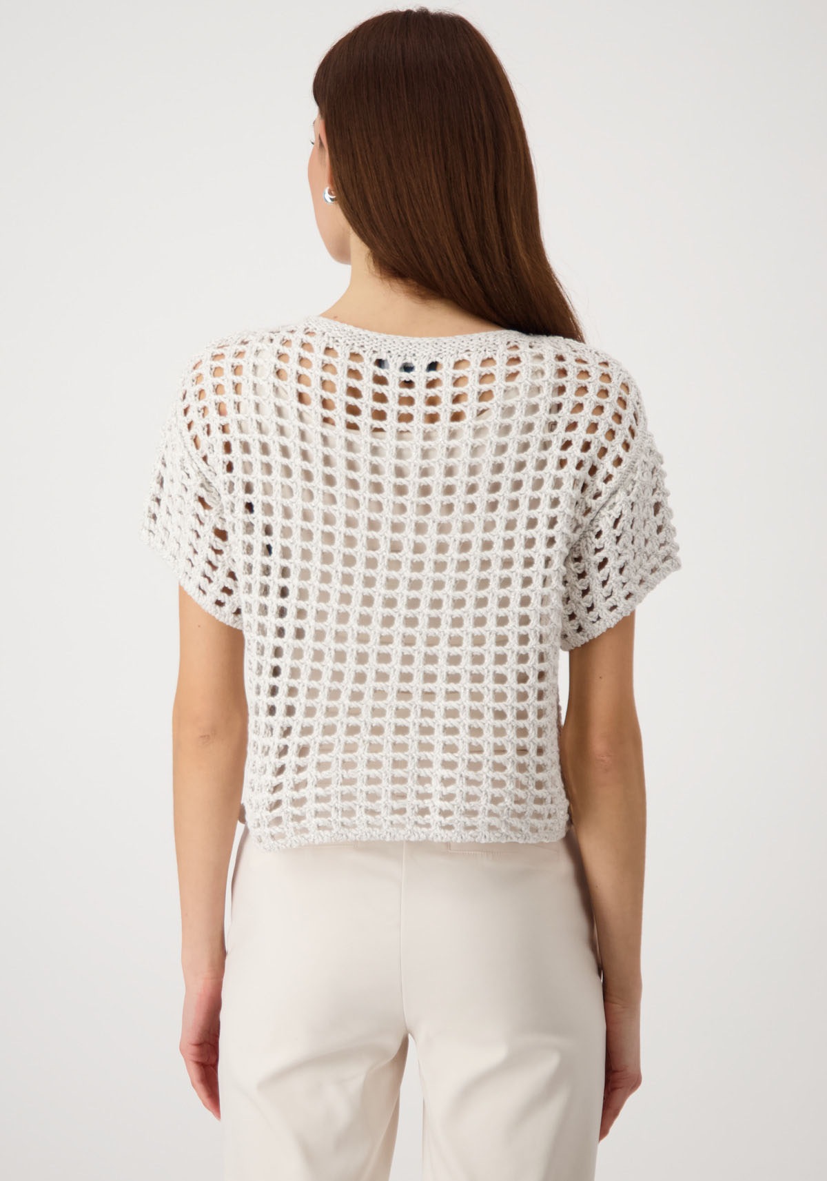 Monari Strickpullover, aus Ajourstrick günstig online kaufen