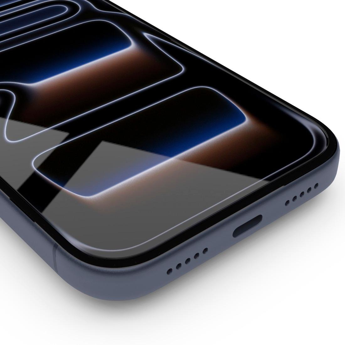 Hama Displayschutzglas »Displayschutz für iPhone 17 Pro (Panzerglas, ultraklar, Montagehilfe)«