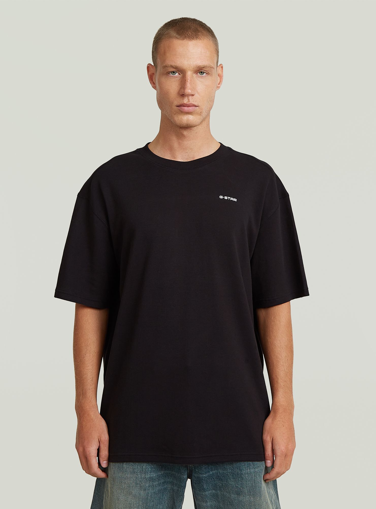 G-STAR T-Shirt "Rib Insert Relaxed T-Shirt"