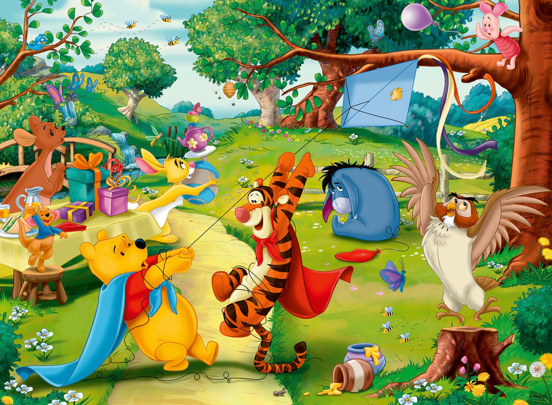 Ravensburger Puzzle »Winnie the Pooh, Die Rettung«, Made in Germany