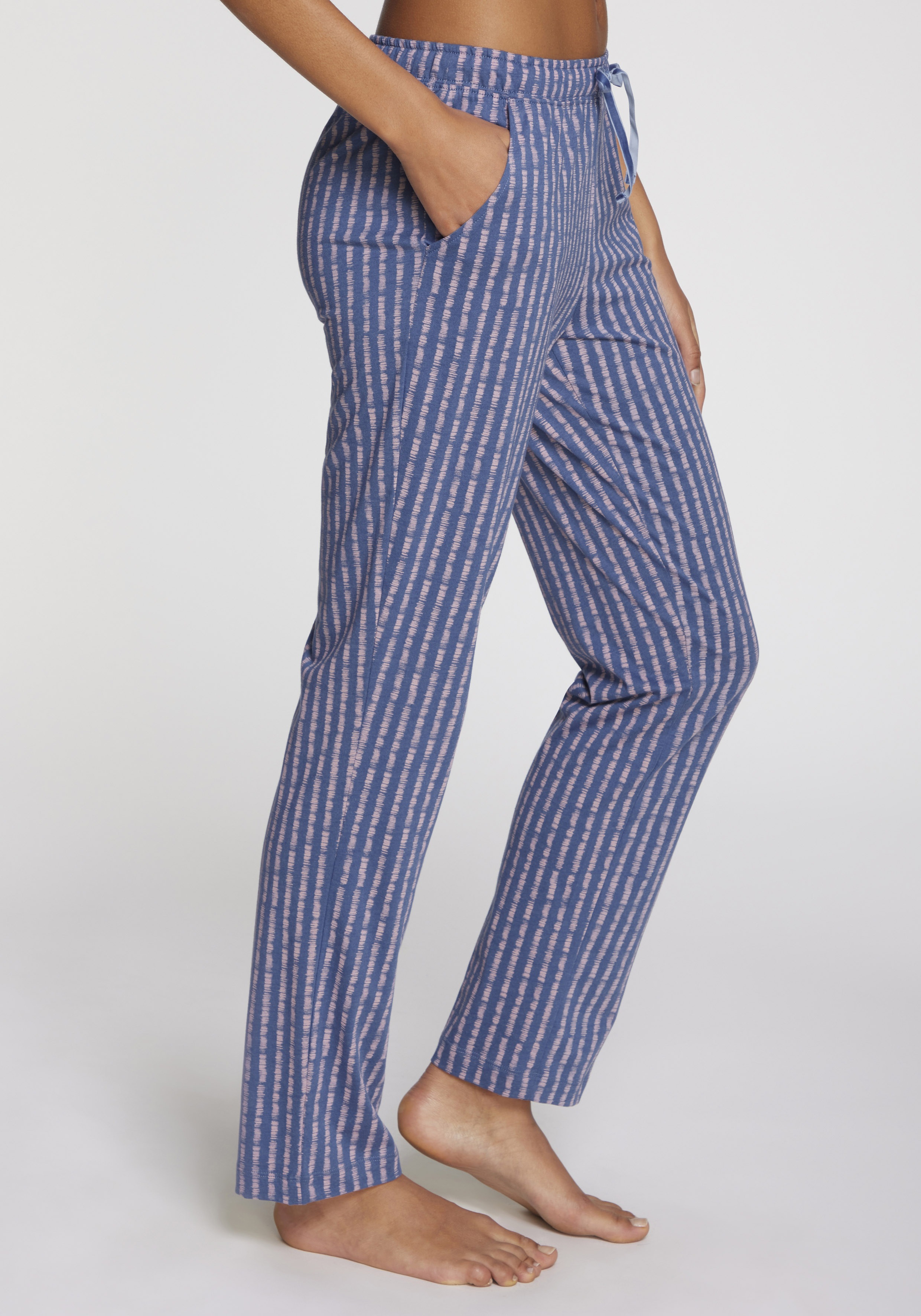 Vivance Dreams by Lascana Pyjamahose mit Schönem Allover-Muster