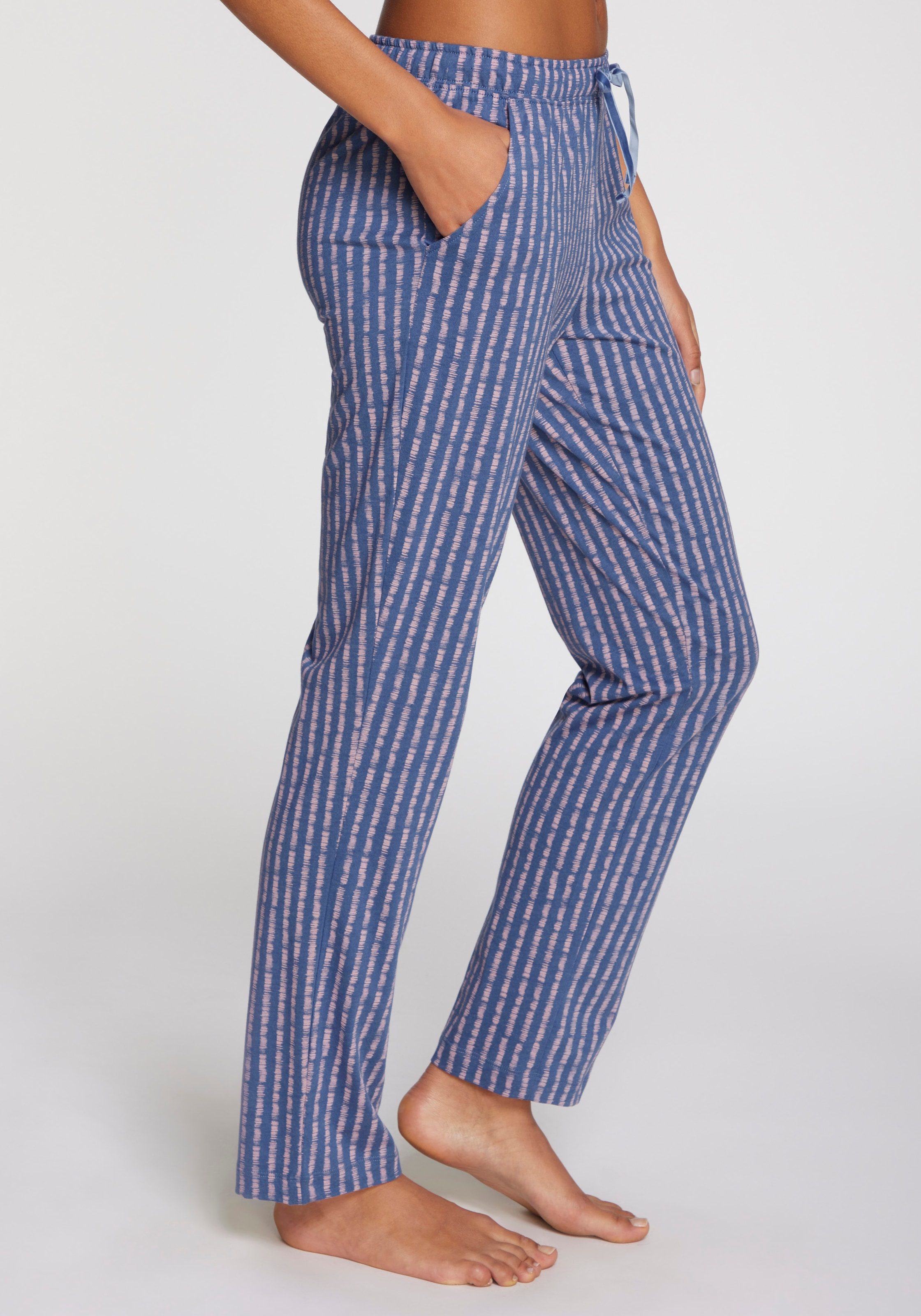 Vivance Dreams Pyjamahose, mit Schönem Allover-Muster günstig online kaufen