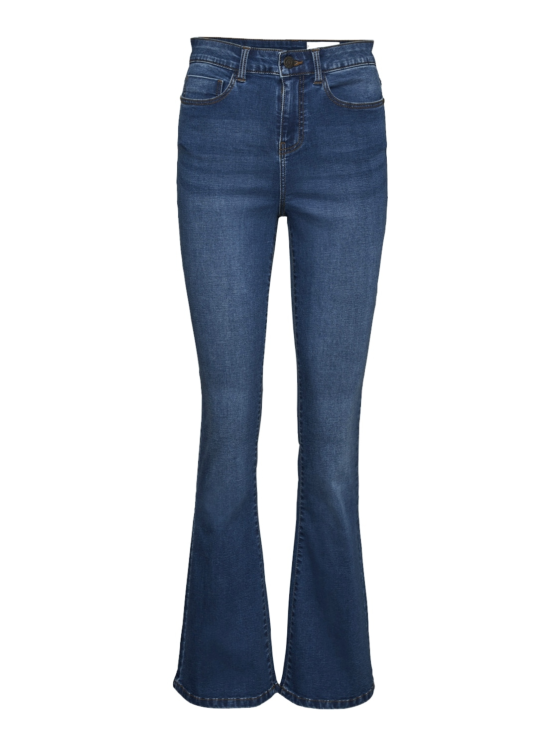 Noisy may High-waist-Jeans »NMSALLIE HW FLARE JEAN VI021MB FWD NOOS«