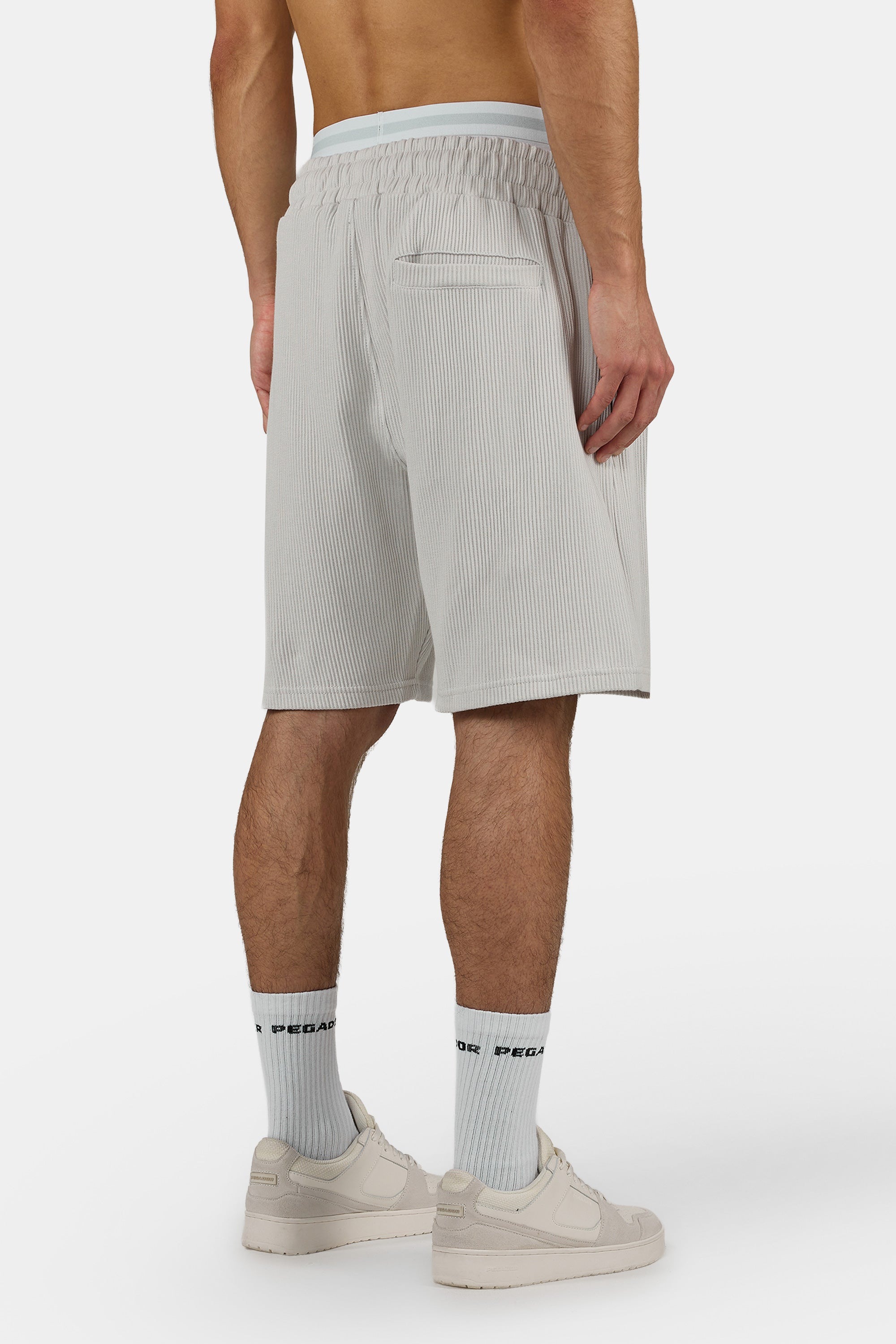 PEGADOR Shorts »Signar Heavy Rib Shorts«  Baumwolle, regular fit