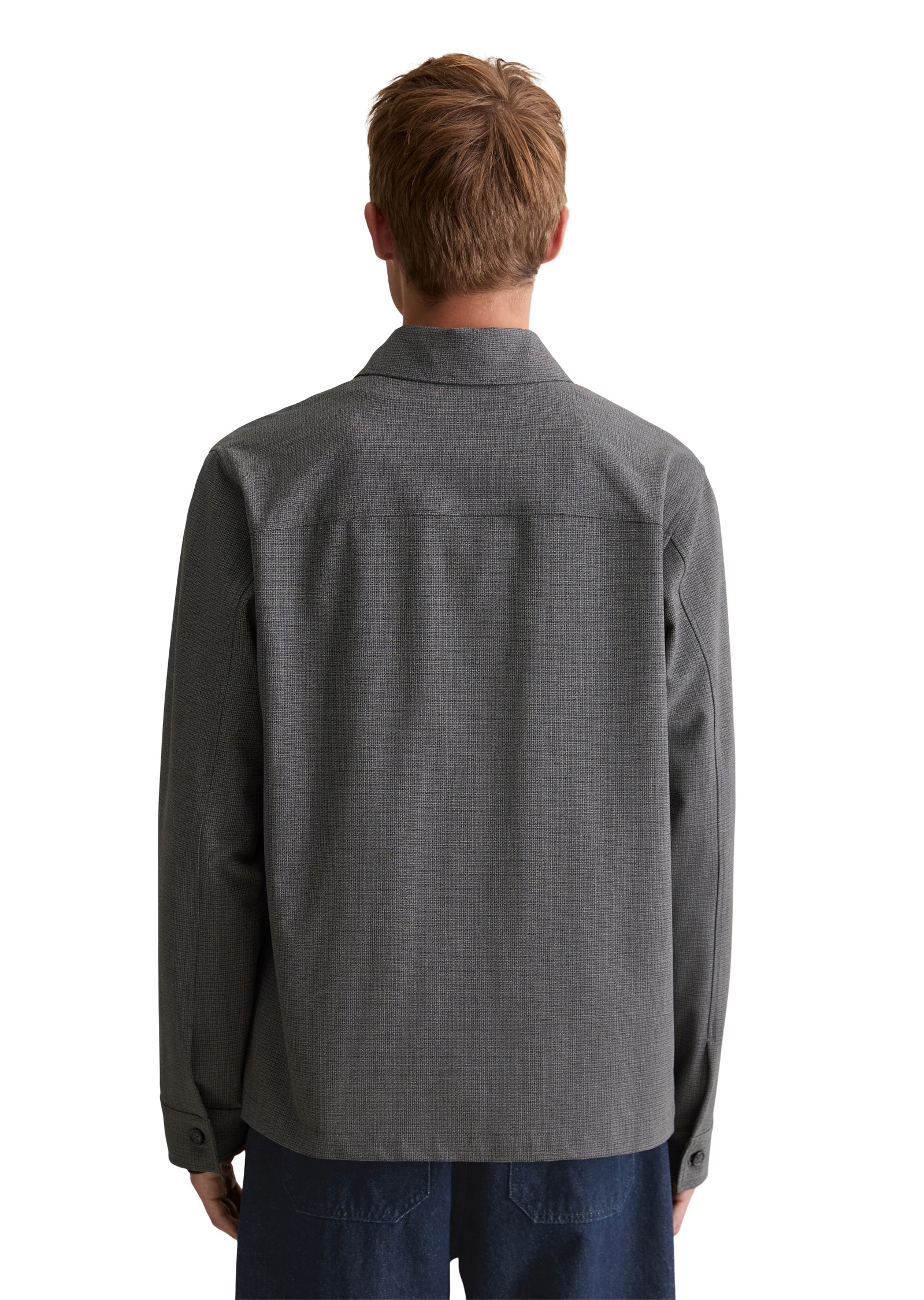 Marc O'Polo DENIM Kurzjacke »aus hochwertigem Material-Mix«, ohne Kapuze