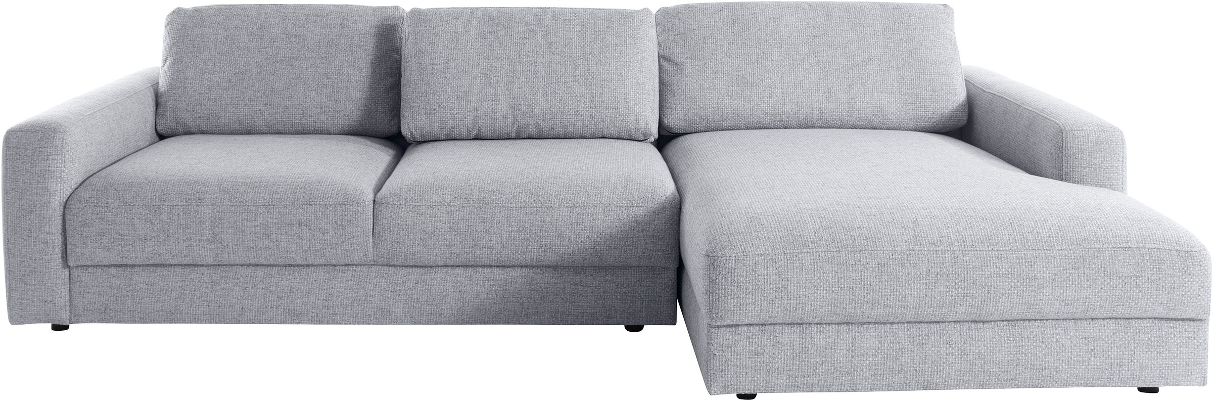 Places of Style Ecksofa »Bloomfield, L-Form«, extra tiefe Sitzfläche, wahlweise mit Sitztiefenverstellung