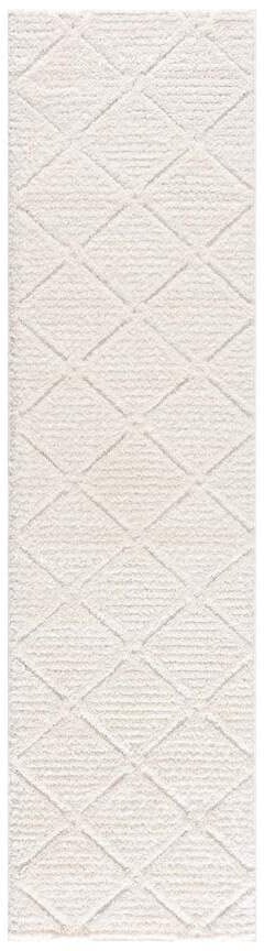 Carpet City Hochflor-Teppich »Focus 2997«, rechteckig, 20 mm Höhe, Läufer, Boho, Hochtief-Muster/ 3D-Effekt, für Wohnzimmer, Schlafzimmer
